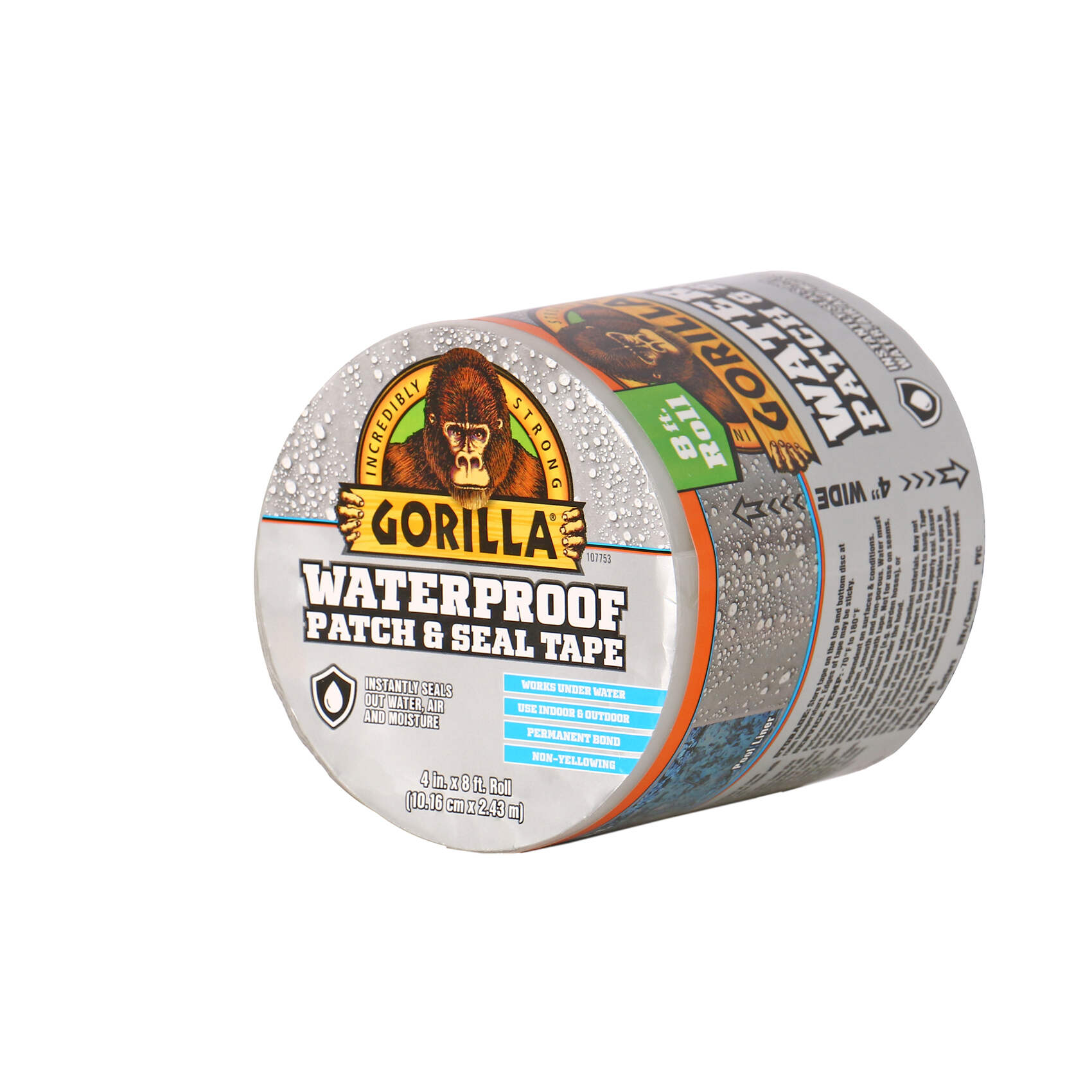 Gorilla Waterproof Patch & Seal Tape Clear