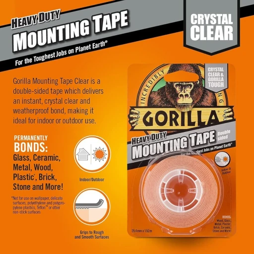 Gorilla Tough & Clear Double-Sided Mounting Tape