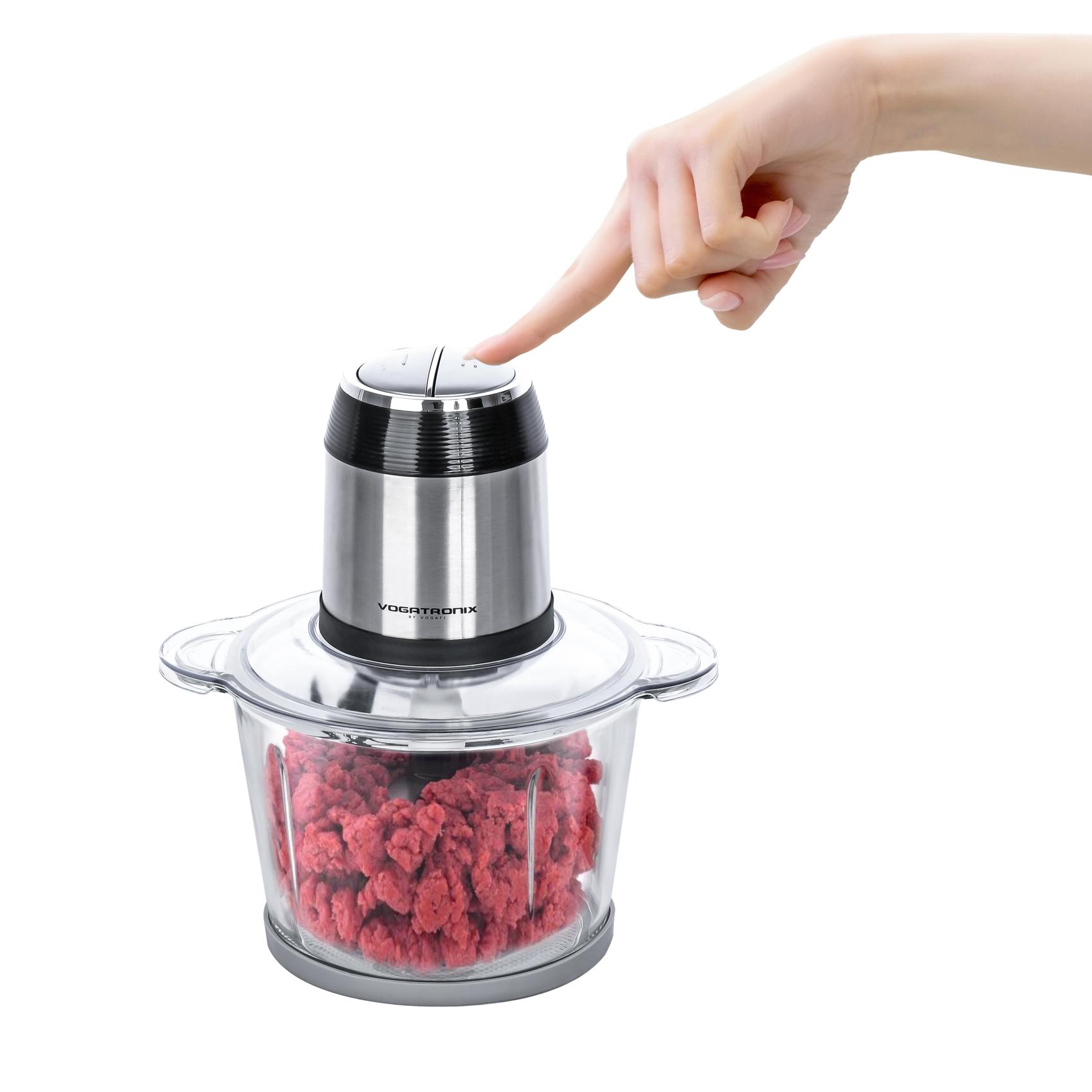 2 Speeds 450W 5L Electric Meat Grinder Kitchen Chopper Stainless Steel