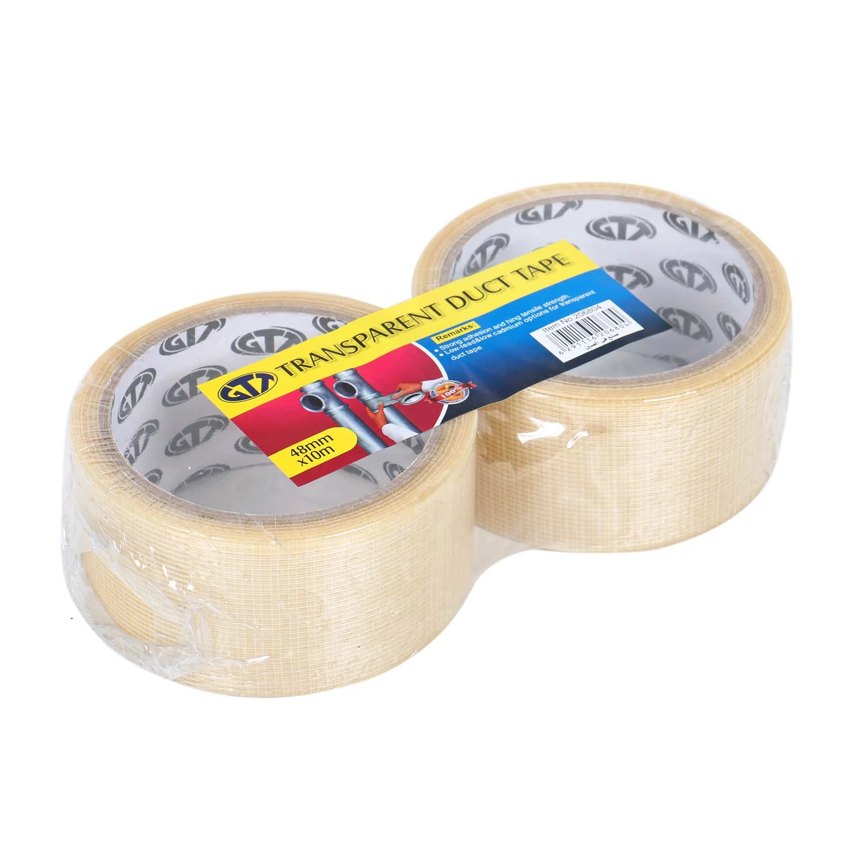 GTT TRANSPARENT DUCT TAPE| DUCT TAPE  ADHESIVE TAPE STATIONERY WALL TAPE | PUTTY TAPE 206804