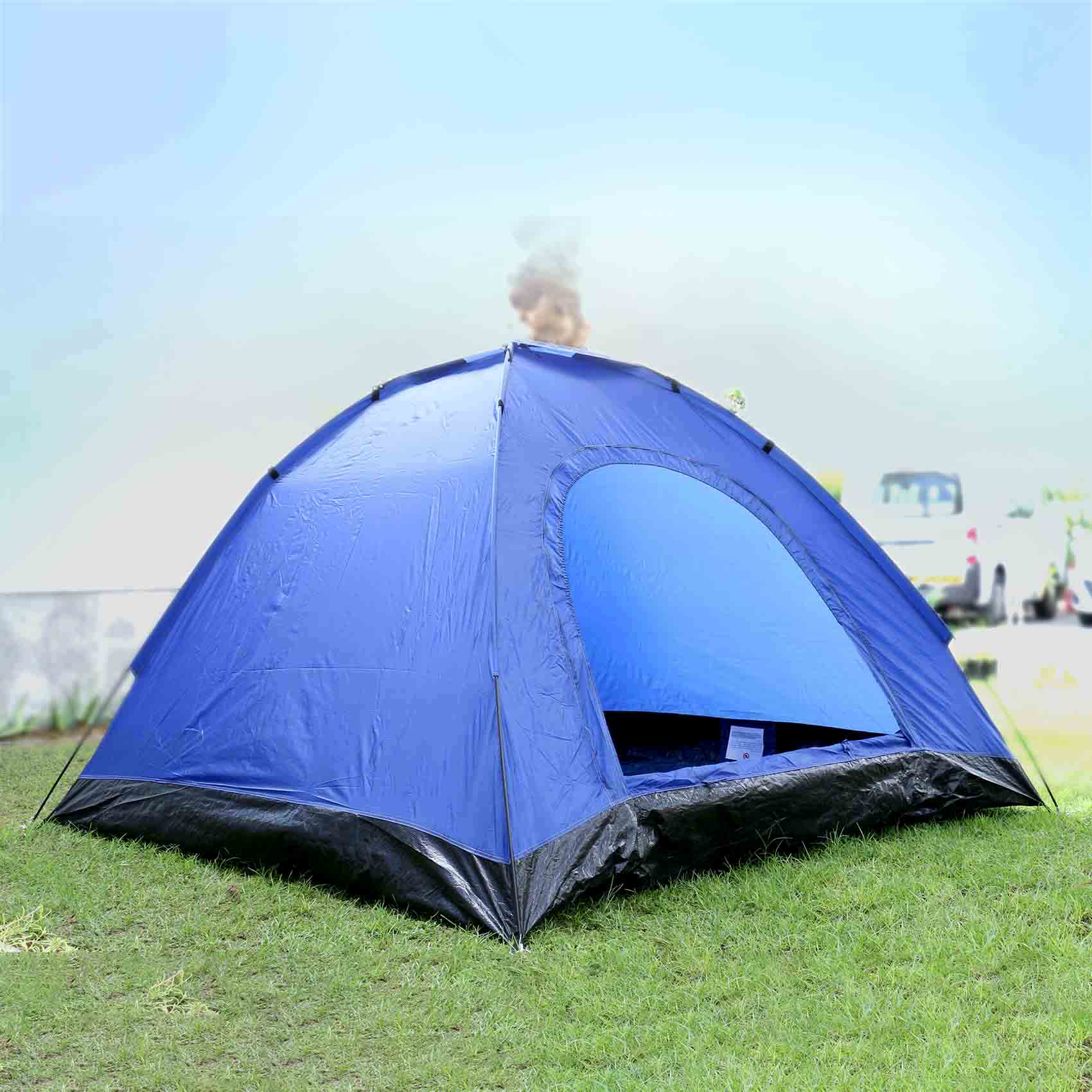 CAMPMATE DOME TENT CAMPING TENT 4- 6 PERSON 210X210X130CM  CM15101 OUTDOOR CAMPING