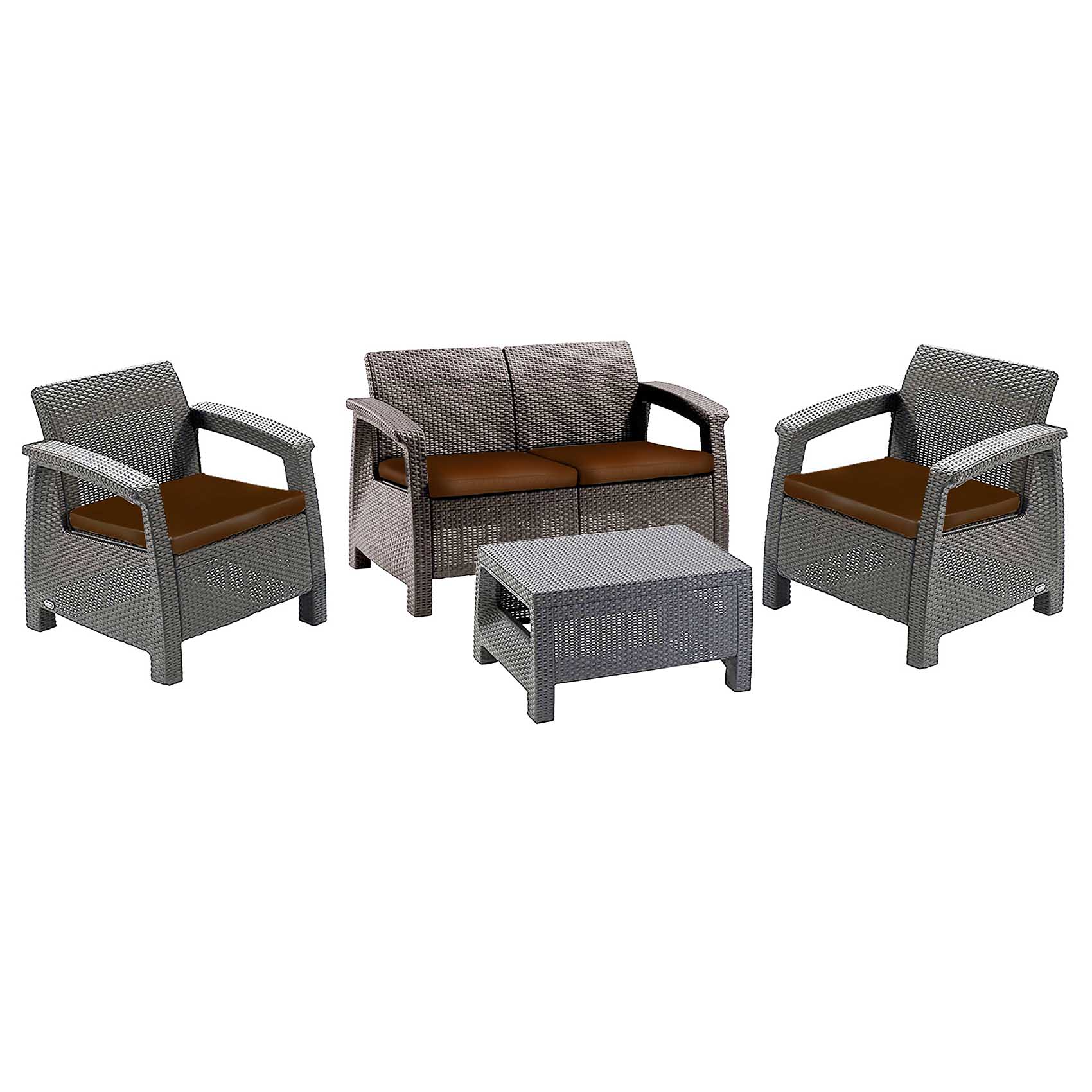 NAMSON 4 seat Outdoor furniture with cushion and coffee table
Material – plastic
1 pc Long chair 2 seater
2 pcs Chair
1 pc coffee table
Made in IRAN -OUTDOOR FURNITURE PATIO FURNITURE -GARDEN FURNITURE 32742 WHETHER PROOF