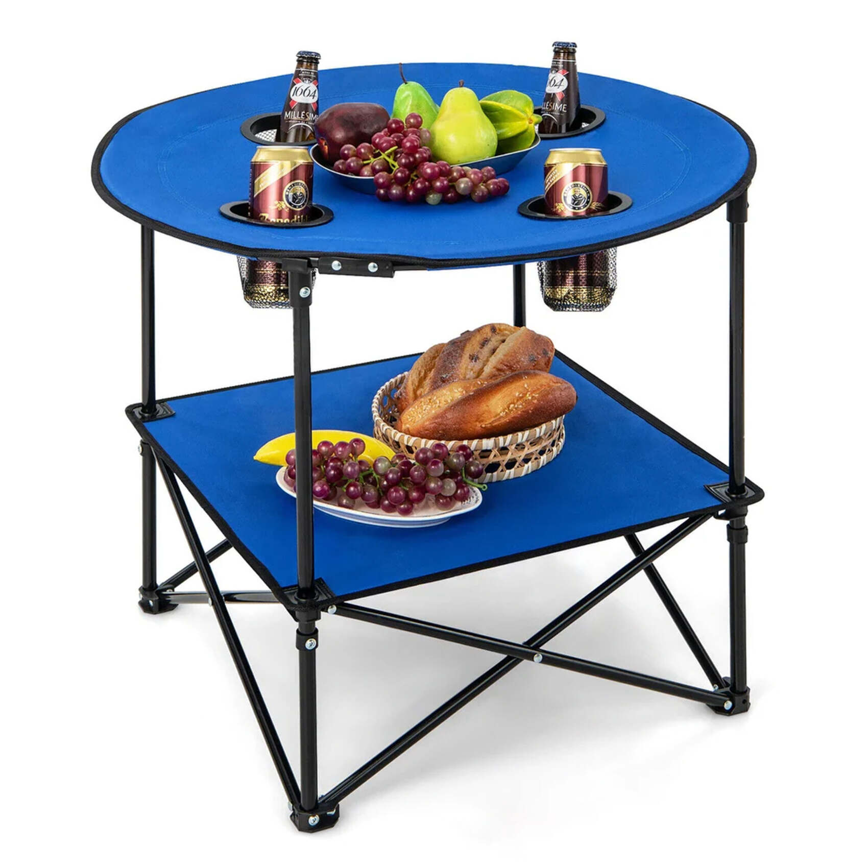 Folding camping 2024 side table