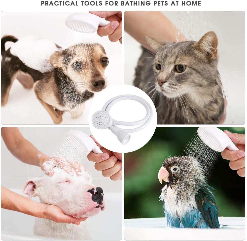 Shower Dog Pet Shower Head Handheld Cat Bathing Shower Tool For