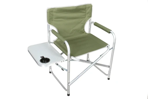 CAMPMATE Director CHAIR WITH SIDE TABLE ADC-80T