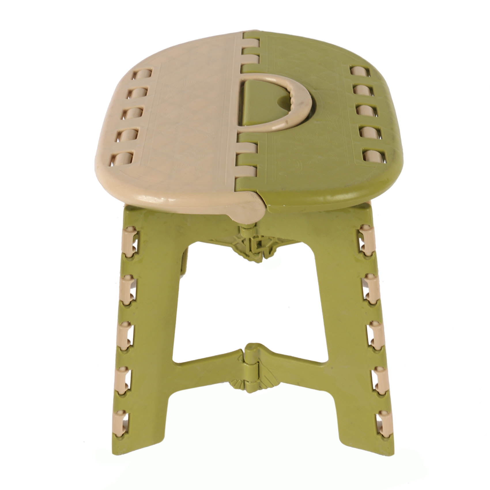 Folding plastic online step stool