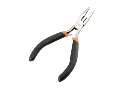 MEGA MINI LONG NOSE PLIER M01100 precision forged and heat treated for strength and durability cushion grip and spring loaded for easy using