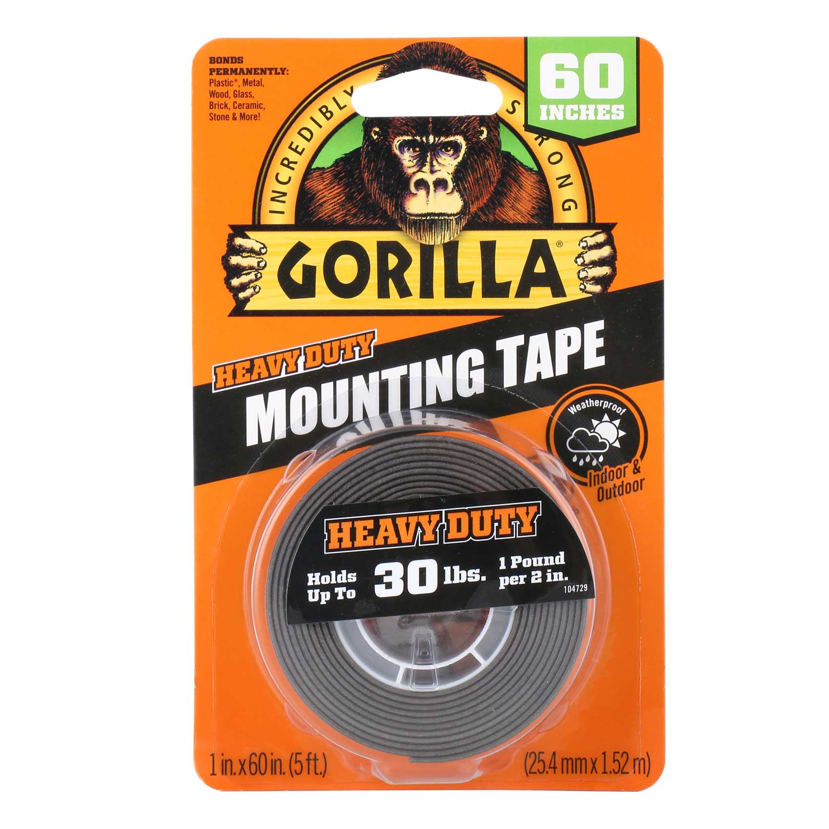 GORILLA MOUNTING TAPE 052427605504