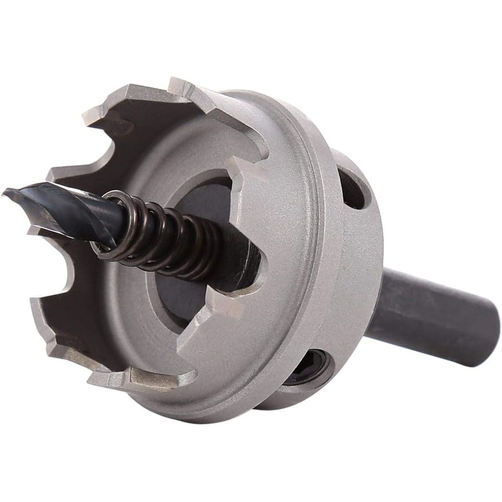 ALFRA 40MM TCT HOLE SAW HS40 | STAINLESS STEEL UPTO 2MM, UNALLOYED STEEL UPTO 4MM, PLASTICS, PVC, ALUMINIUM, ZINC, GYPSUM PLASTER BOARDS AND LIGHTWEIGHT BUILDING BOARDS AND ASBESTOS | MADE IN GERMANY