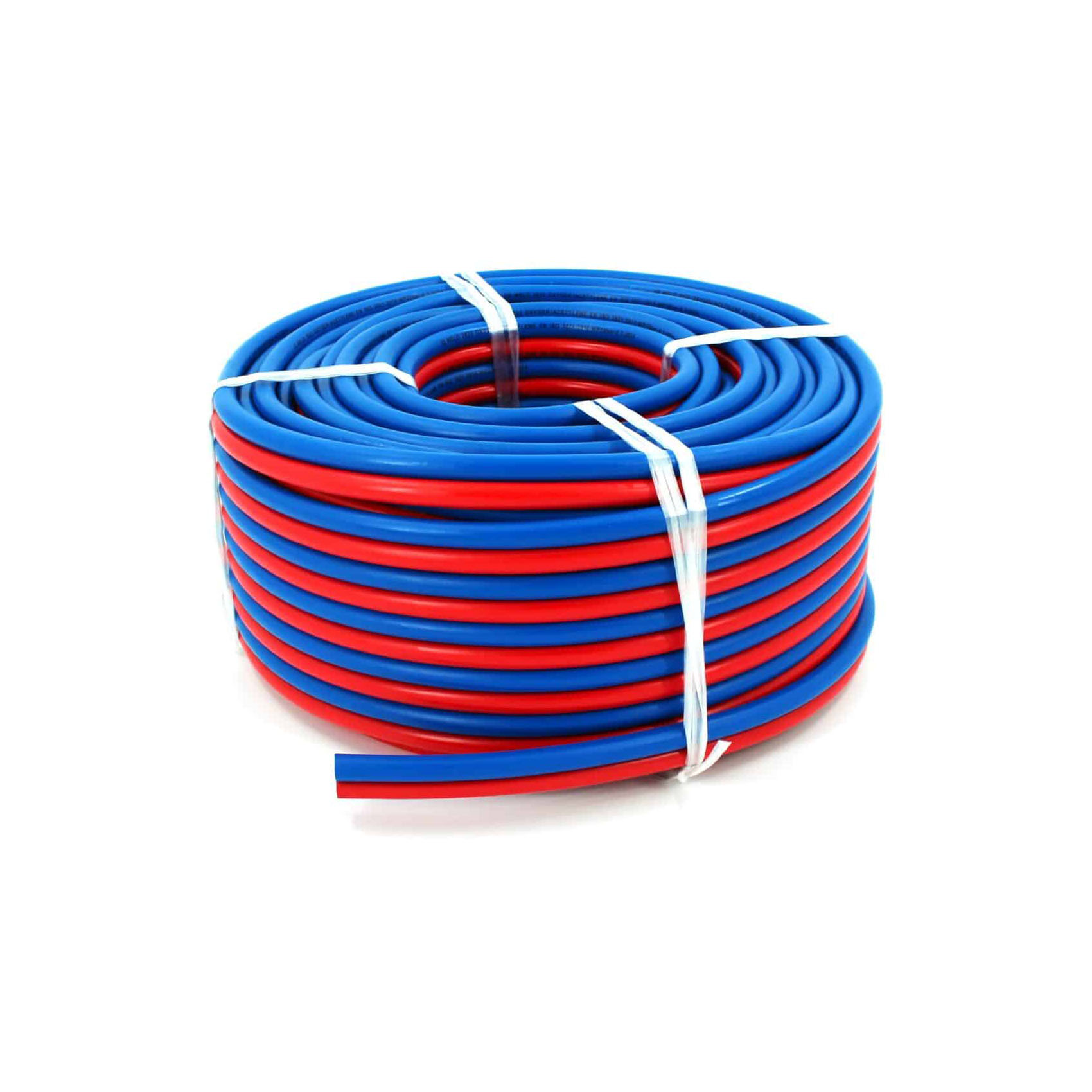 ADFLEX TWIN HOSE 100M 5/16" 8X15 TWIN8 | TWO LINES JOINED TOGETHER, RED HOSE FOR ACETYLENE, BLUE HOSE FOR OXYGEN | WELDING AND CUTTING - CONSTRUCTION - DIY | MADE IN ITALY