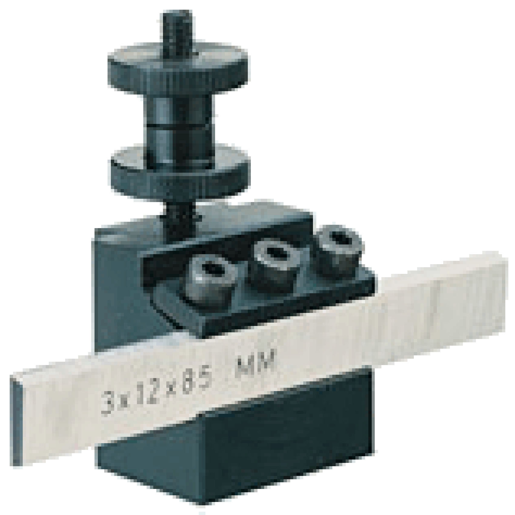 PROXXON 24417 PD 400 QUICK CHANGE PARTING TOOL HOLDER WITH 12 X 3 X 85MM COBALT HSS BLADE | SLOT CUTTING & STOCK PARTING TOOL | MADE IN GERMANY