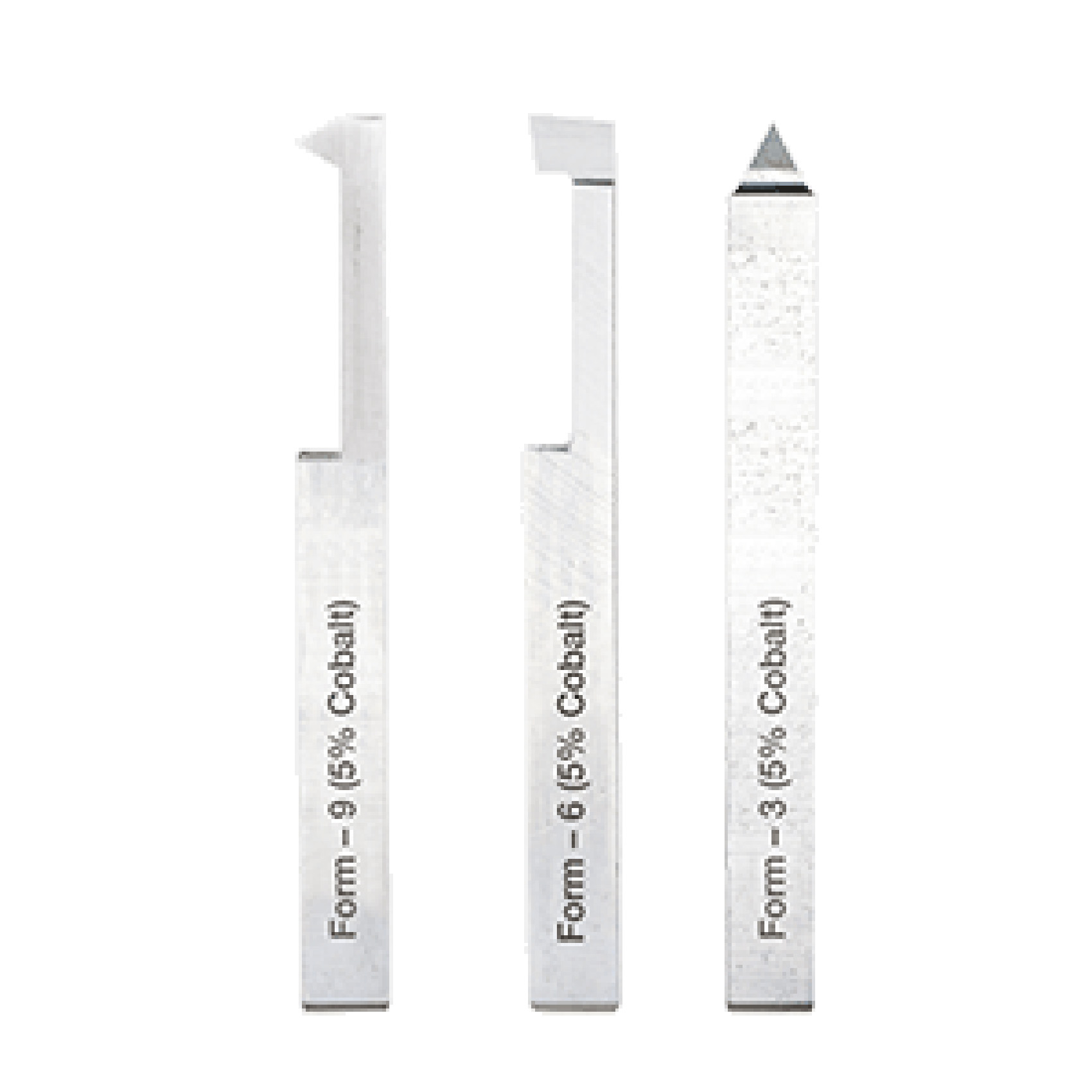 PROXXON 24552 10 X 10 X 80MM HSS LATHE CUTTING TOOL SET 3PCS | HIGH SPEED STEEL TURNING TOOL BITS | METAL MACHINING TOOLS | MADE IN GERMANY