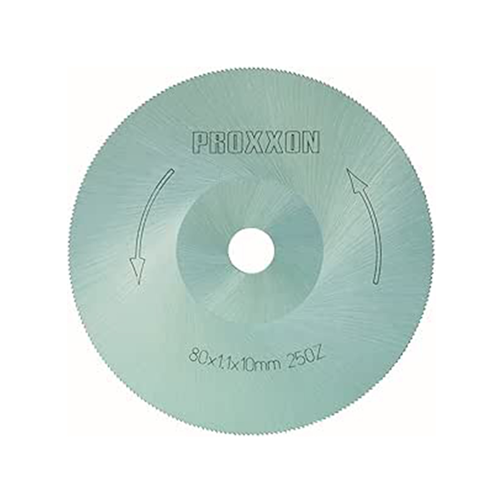PROXXON 80MM CIRCULAR SAW BLADE HSS Ø80X1.1X10MM 28730 | 250 TEETH | MADE IN GERMANY
