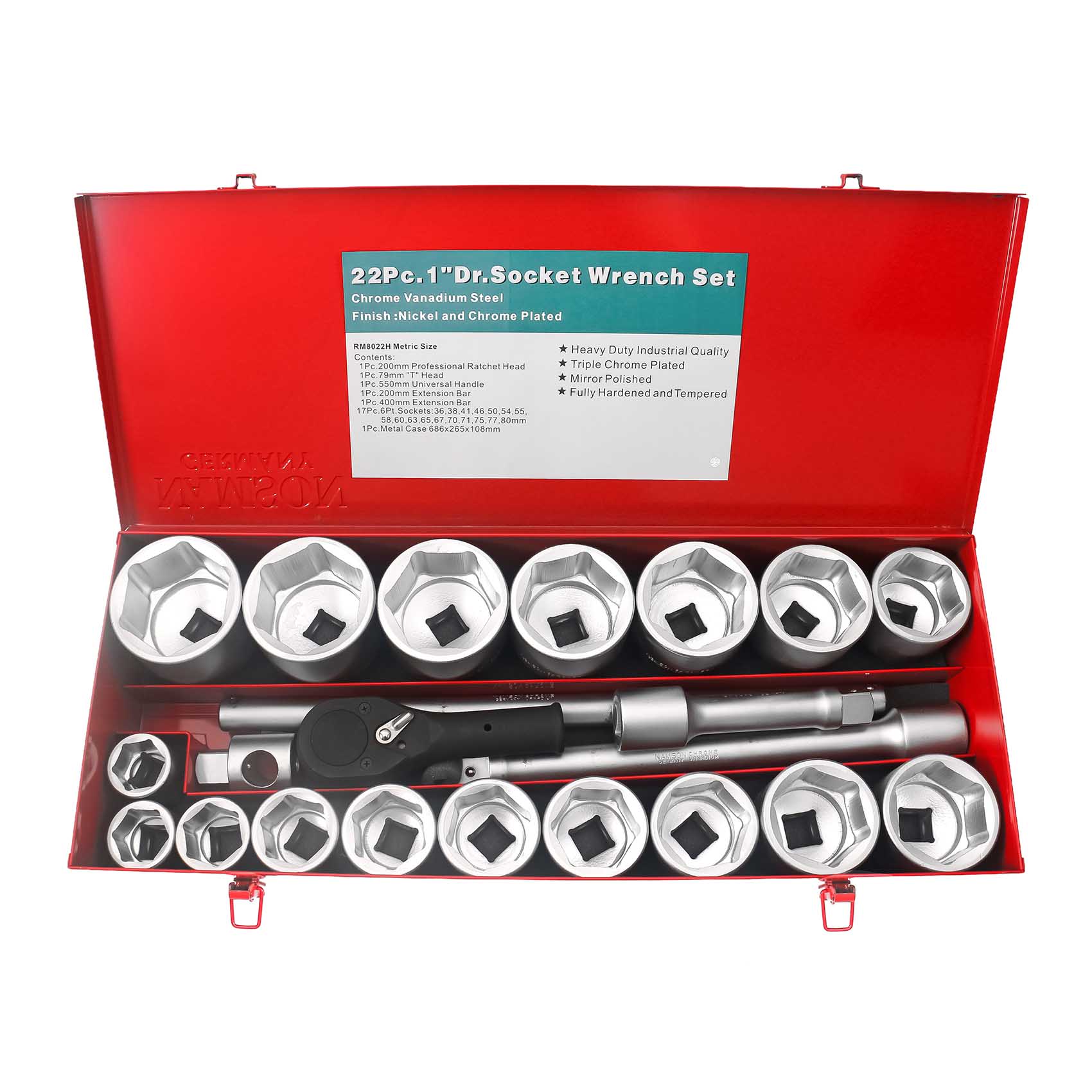 NAMSON SOCKET WRENCH SET 4710986834143