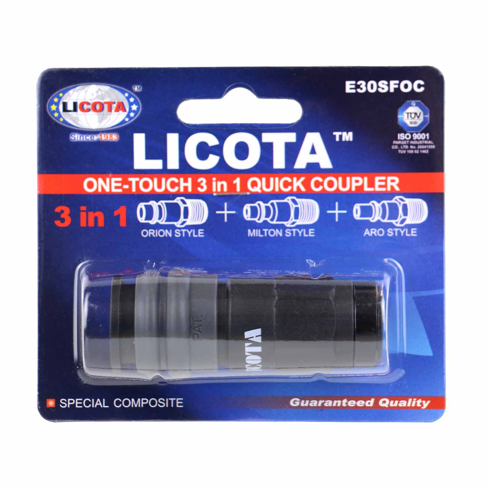 LICOTA ONE-TOUCH 3 IN 1 QUICK COUPLER 3/8INCH DR  E30SFOC4712818539882_971.jpg