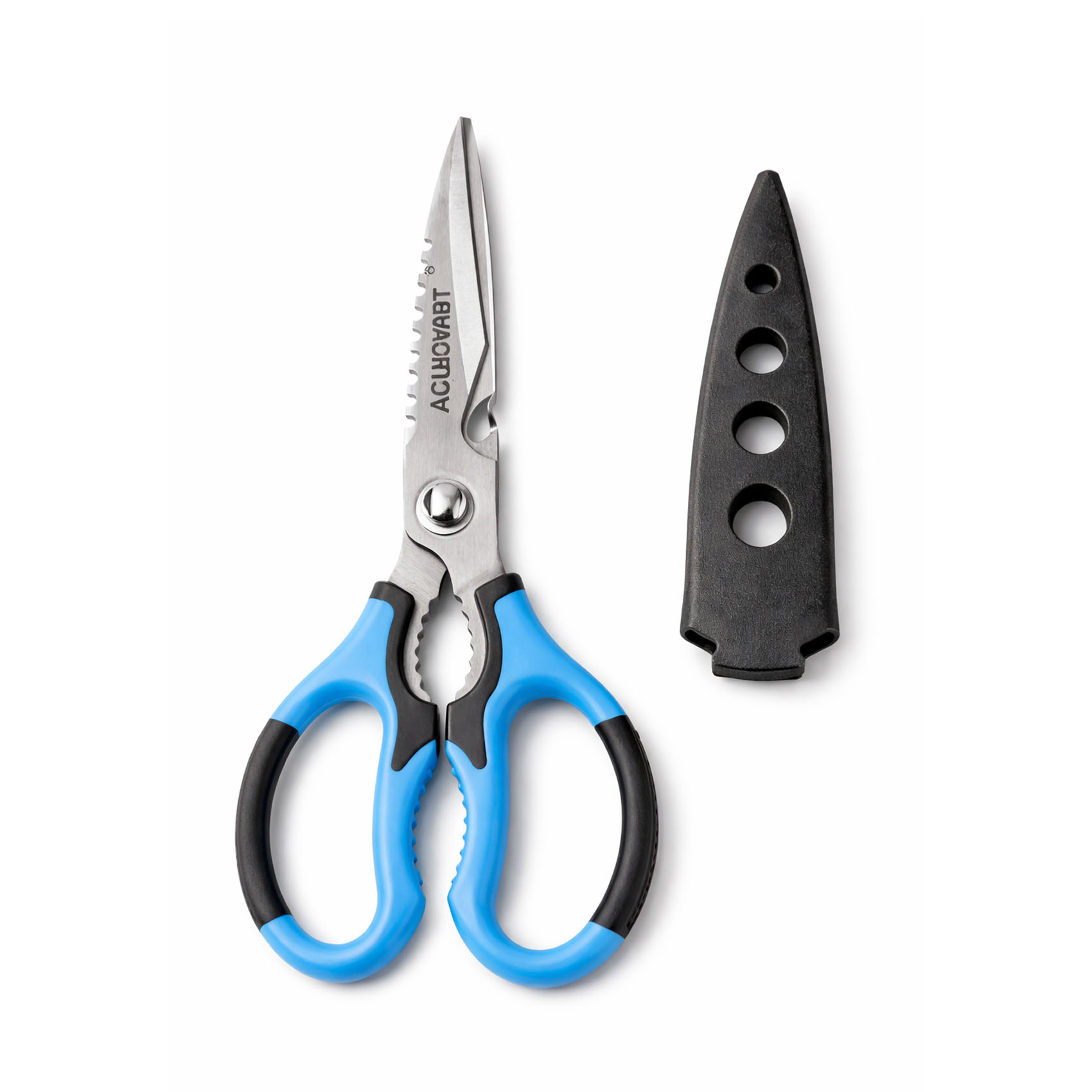 AQUACRAFT UNIVERSAL MULTI-FUNCTION FISH CLEANING SCISSORS 340980 | PREMIUM QUALITY | GARDENING, IRRIGATION, AGRICULTURAL | MADE IN TAIWAN