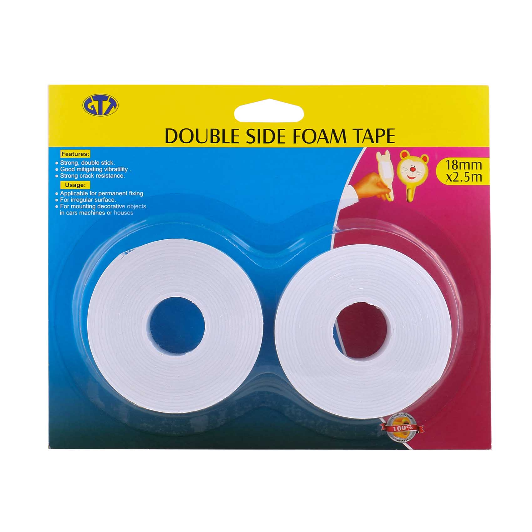 GTT FOAM TAPE 6291116204176