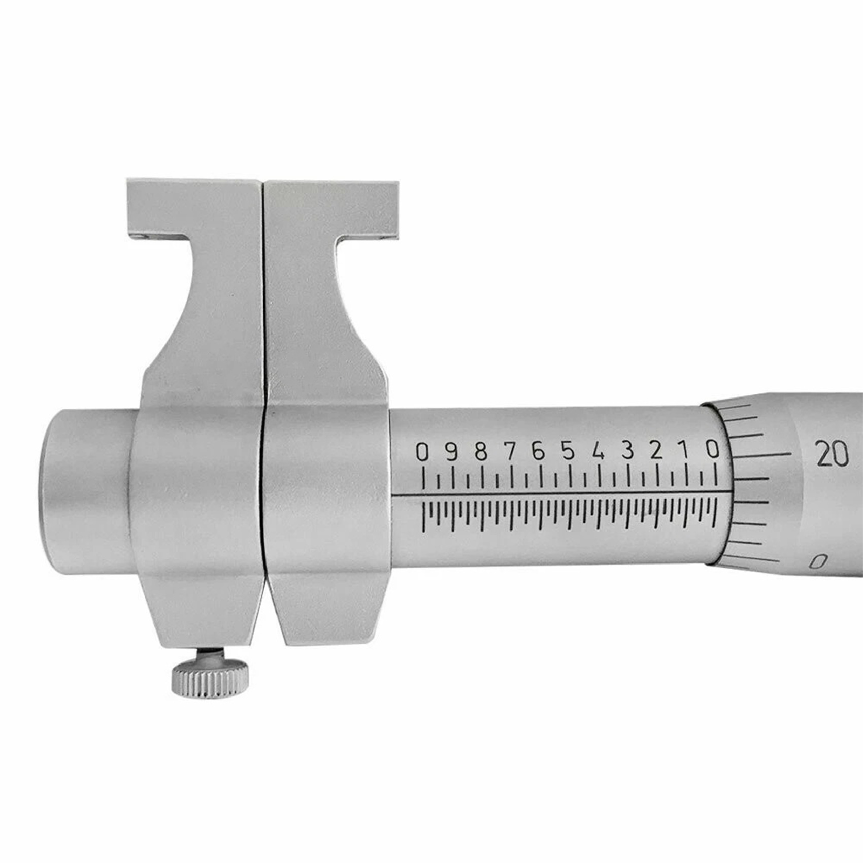 GTT MICROMETER INSIDE 0-25MM CALIPER TYPE | LOCKING CLAMP FOR POSITIVE LOCKING OF SPINDLE