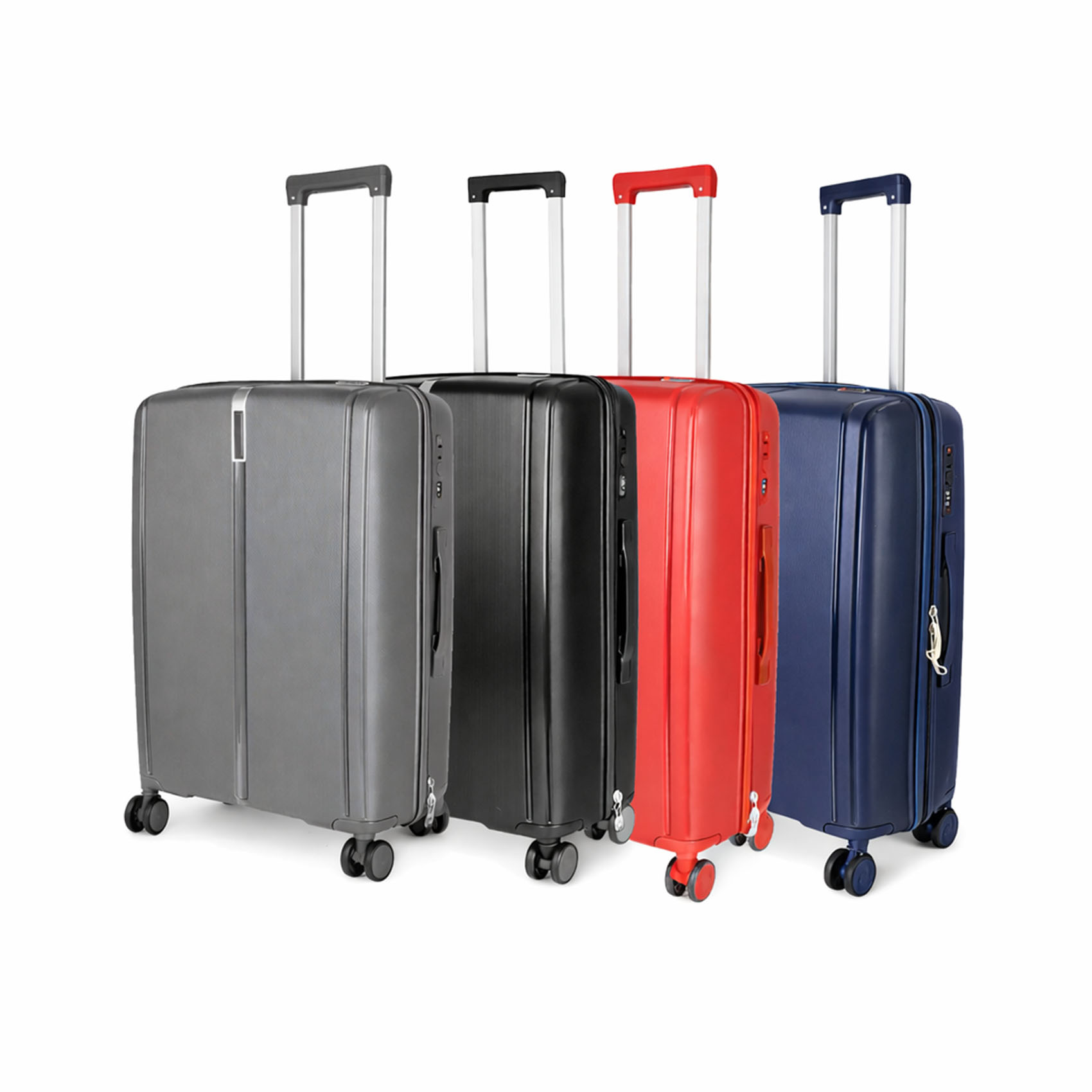 NAMSON 20 inch 7 - 10 KG CABIN LUGGAGE TROLLEY SUITCASE 39L NA-7867-20 WITH TELESCOPIC HANDLE | LIGHT WEIGHT WATER RESISTANT | PREMIUM QUALITY | FLEXIBLE | 360 SPINNING 8 WHEELS | NON BREAKABLE | DOUBLE ZIPPER | MULTIPLE LOCKING SYSTEM