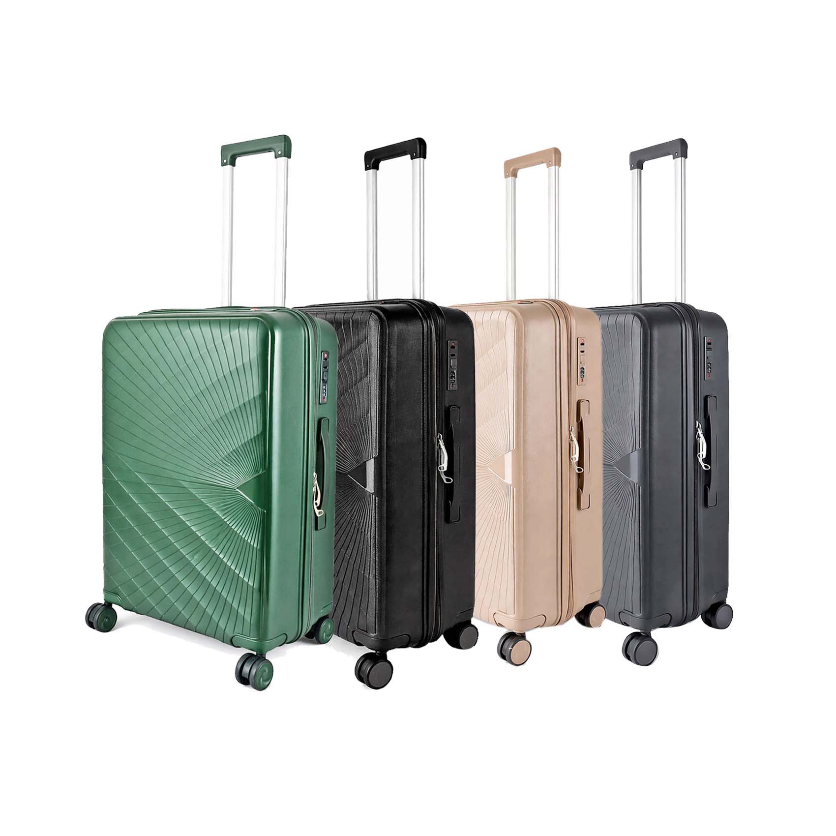 NAMSON 20 INCH CABIN LUGGAGE TROLLEY SUITCASE 39L OR 7 TO 10KG CAPACITY WITH TELESCOPIC HANDLE NA-8213-21 | LIGHT WEIGHT WATER RESISTANT | PREMIUM QUALITY | FLEXIBLE | 360 SPINNING 8 WHEELS | NON BREAKABLE | DOUBLE ZIPPER