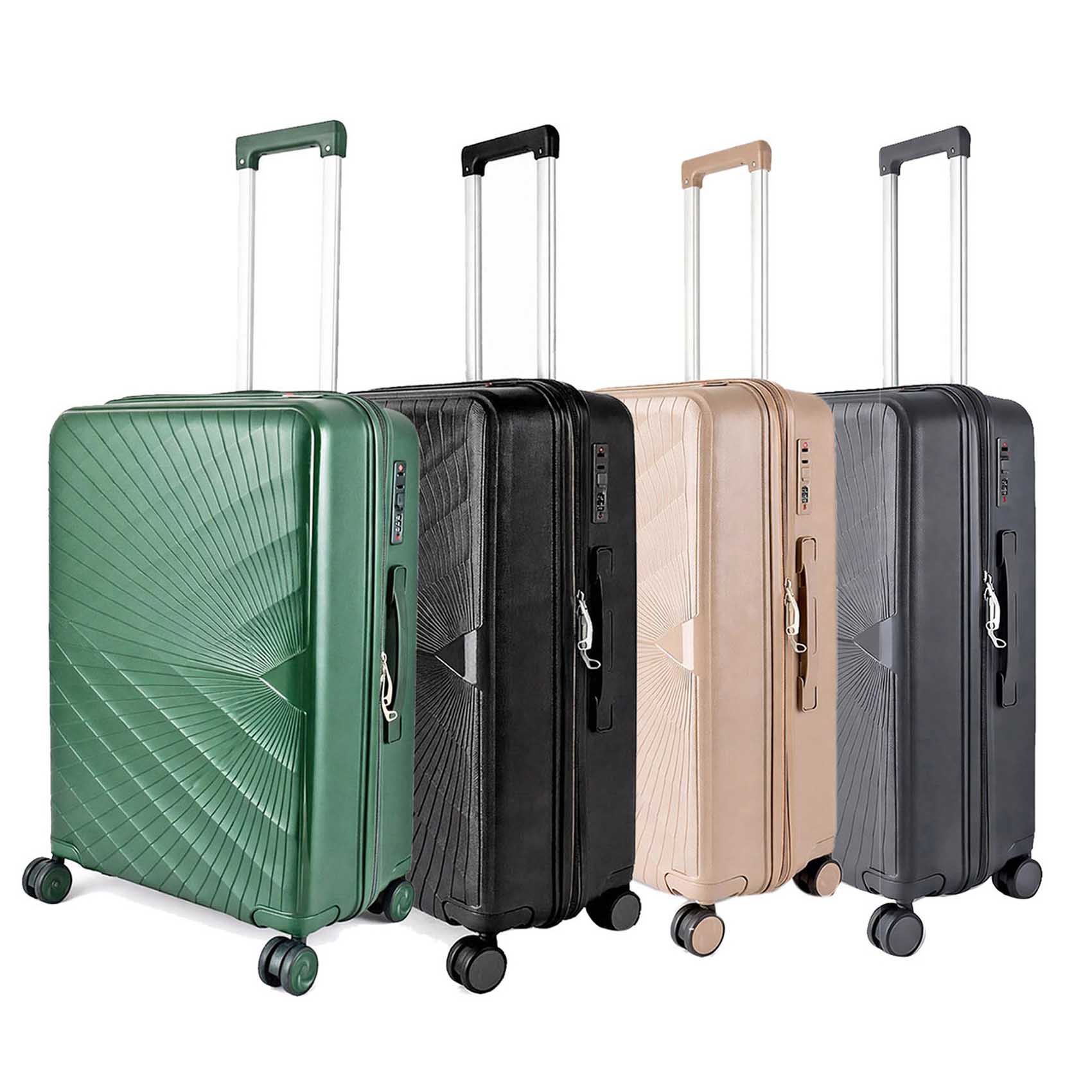 NAMSON 28 INCH LUGGAGE TROLLEY SUITCASE 93L OR 20 TO 30 KG WITH TELESCOPIC HANDLE NA-8213-29 | LIGHT WEIGHT WATER RESISTANT | PREMIUM QUALITY | FLEXIBLE | 360 SPINNING 8 WHEELS | NON BREAKABLE | DOUBLE ZIPPER