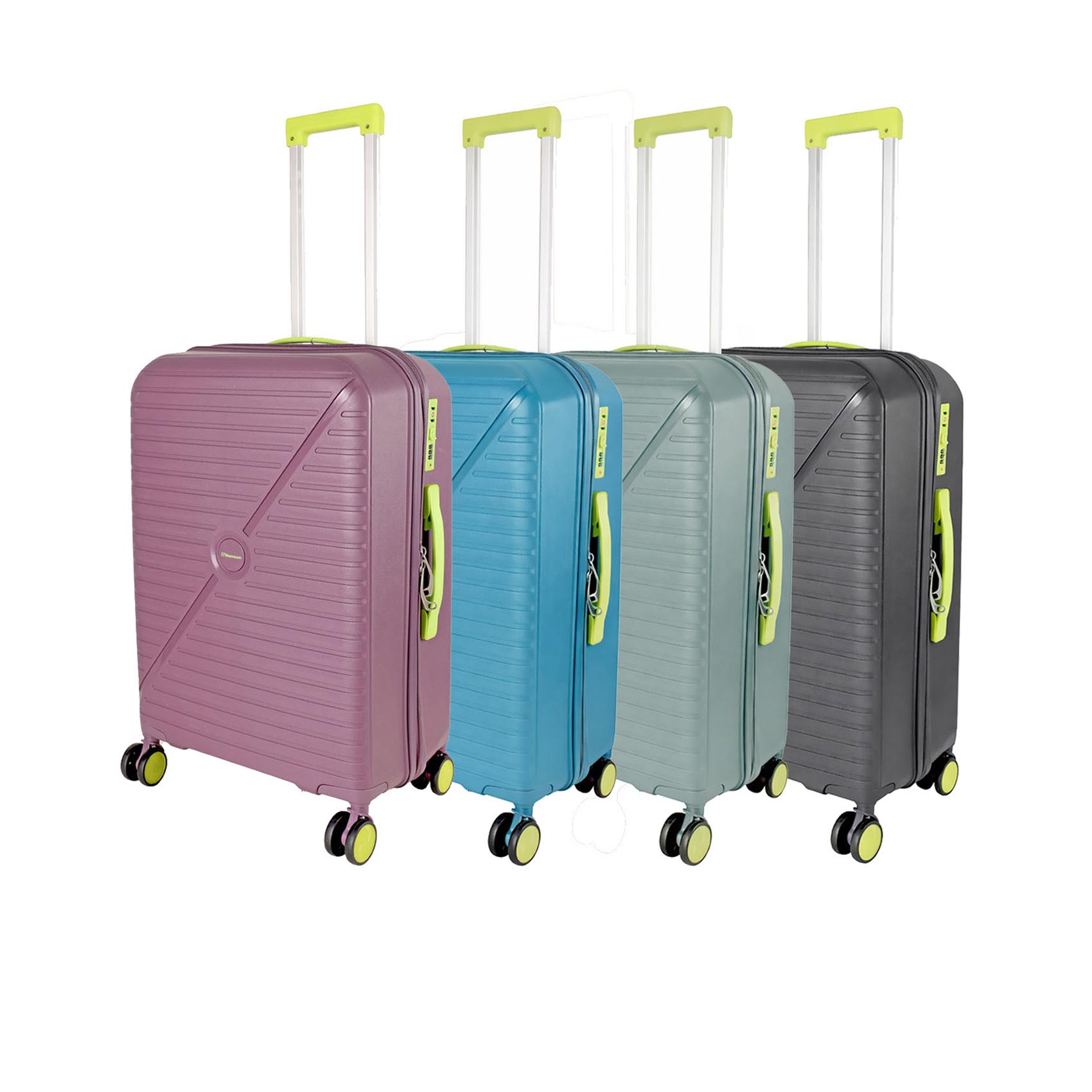 NAMSON 24 INCH LUGGAGE TROLLEY SUITCASE 65L OR 10 TO 15 KG WITH TELESCOPIC HANDLE NA-8216-24 | LIGHT WEIGHT WATER RESISTANT | PREMIUM QUALITY | FLEXIBLE | 360 SPINNING 8 WHEELS | NON BREAKABLE | DOUBLE ZIPPER