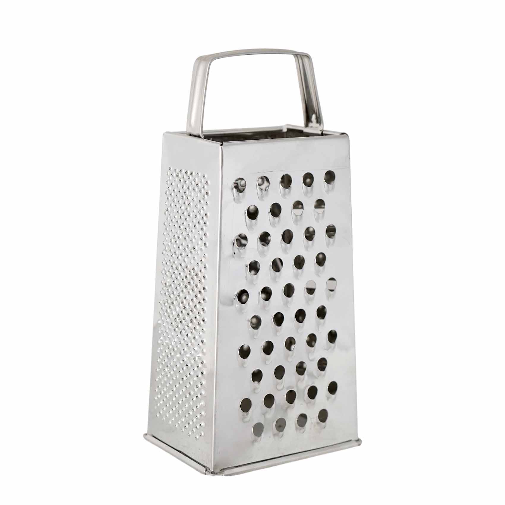 NAMSON 4 SIDE GRATER STAINLESS STEEL NA-8223 | FOOD SAFE | DISHWASHER SAFE | CAN HANDLE ANY KIND OF GRATING, ZESTING AND SHREDDING | MADE IN INDIA