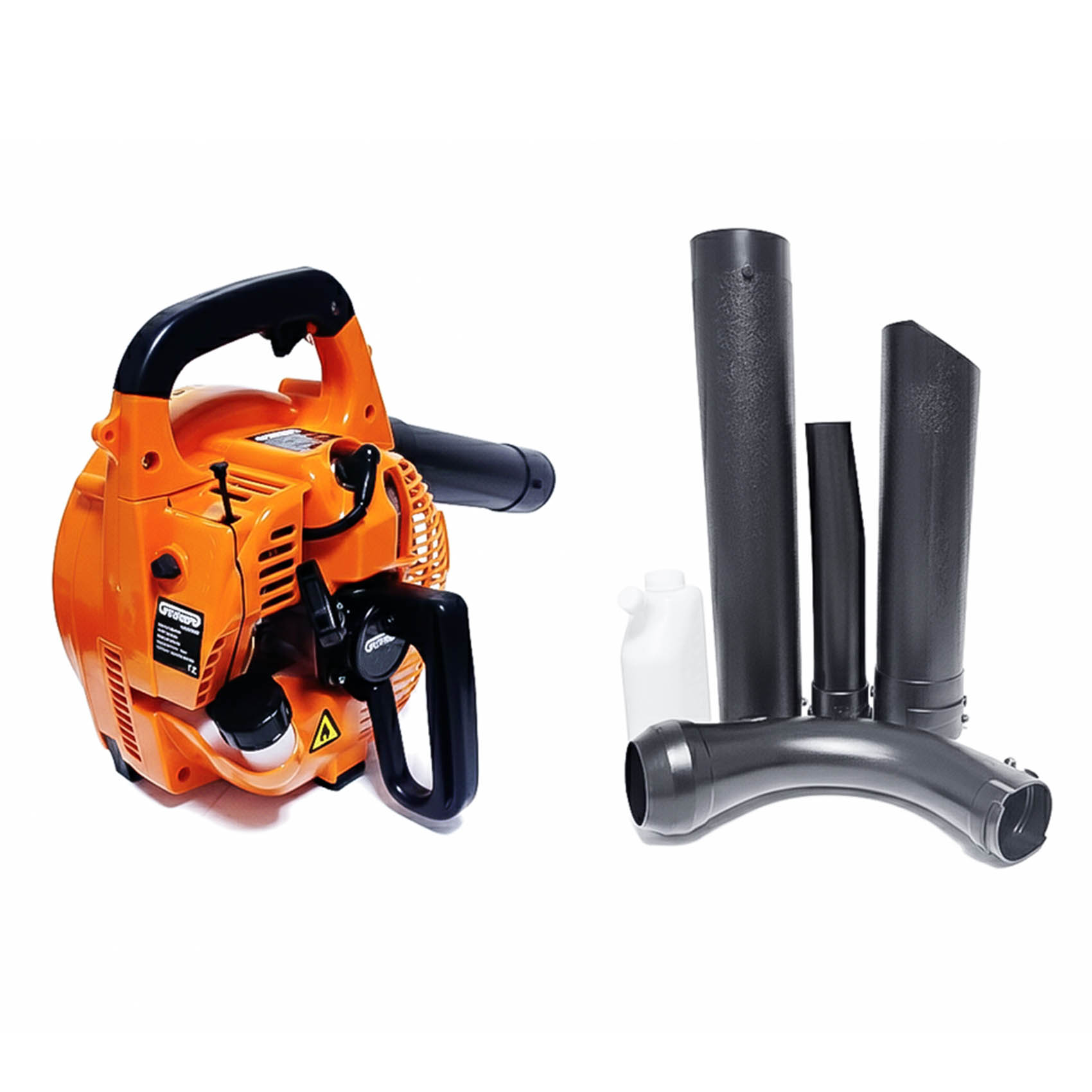 PIONEER KNK 50L GASOLINE HAND-HELD BLOWER AND VACUUM KIT KM0410003 | 0.75KW POWER | 216 KM/H BLOW - 7.8 M3/MIN SUCTION | 25.4 CC DISPLACEMENT | GARDEN POWER TOOLS