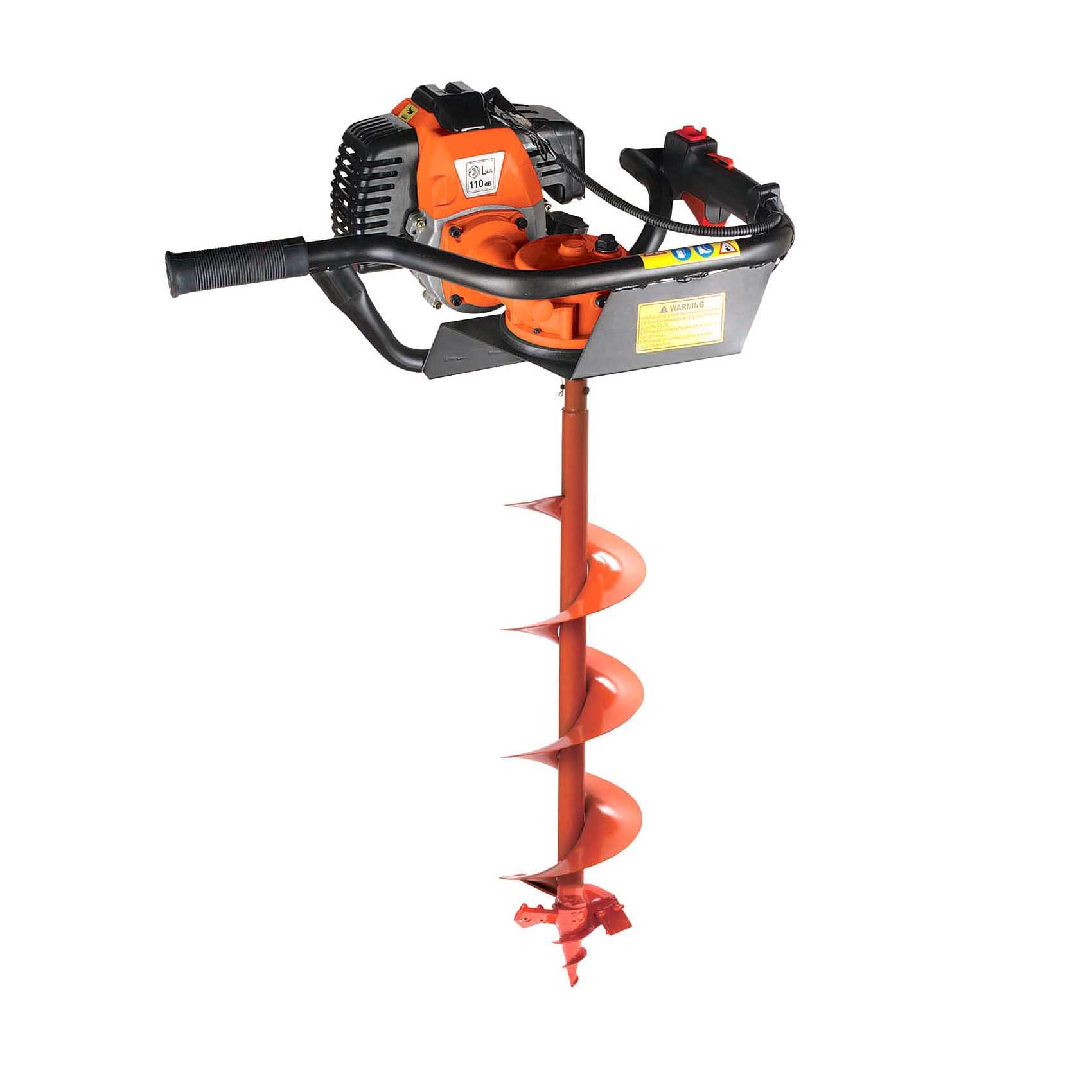 PIONEER KNK 51.7CC GASOLINE EARTH AUGER GROUND DRILL KM0408002 | POWER 1.4 KW | GARDEN POWER TOOLS | AIR COOLED - TWO STROKE ENGINE TYPE