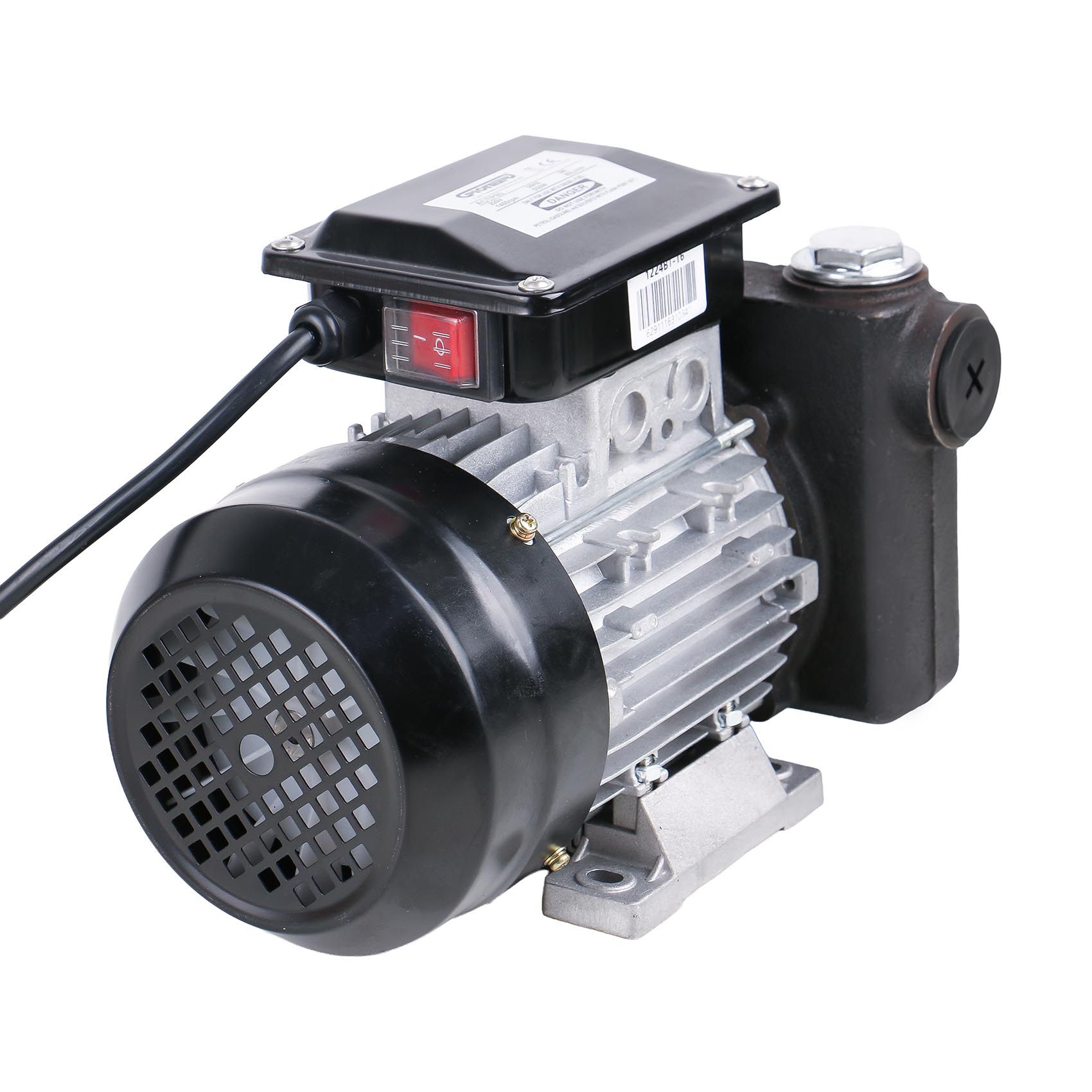 PIONEER 1" 220V DC ELECTRIC DIESEL FUEL DIAPHRAGM TRANSFER PUMP 3 BAR 550W ACTP80 | 80 L/MIN | 1400 RPM | BIODIESEL, DIESEL/HVO/XTL, KEROSENE