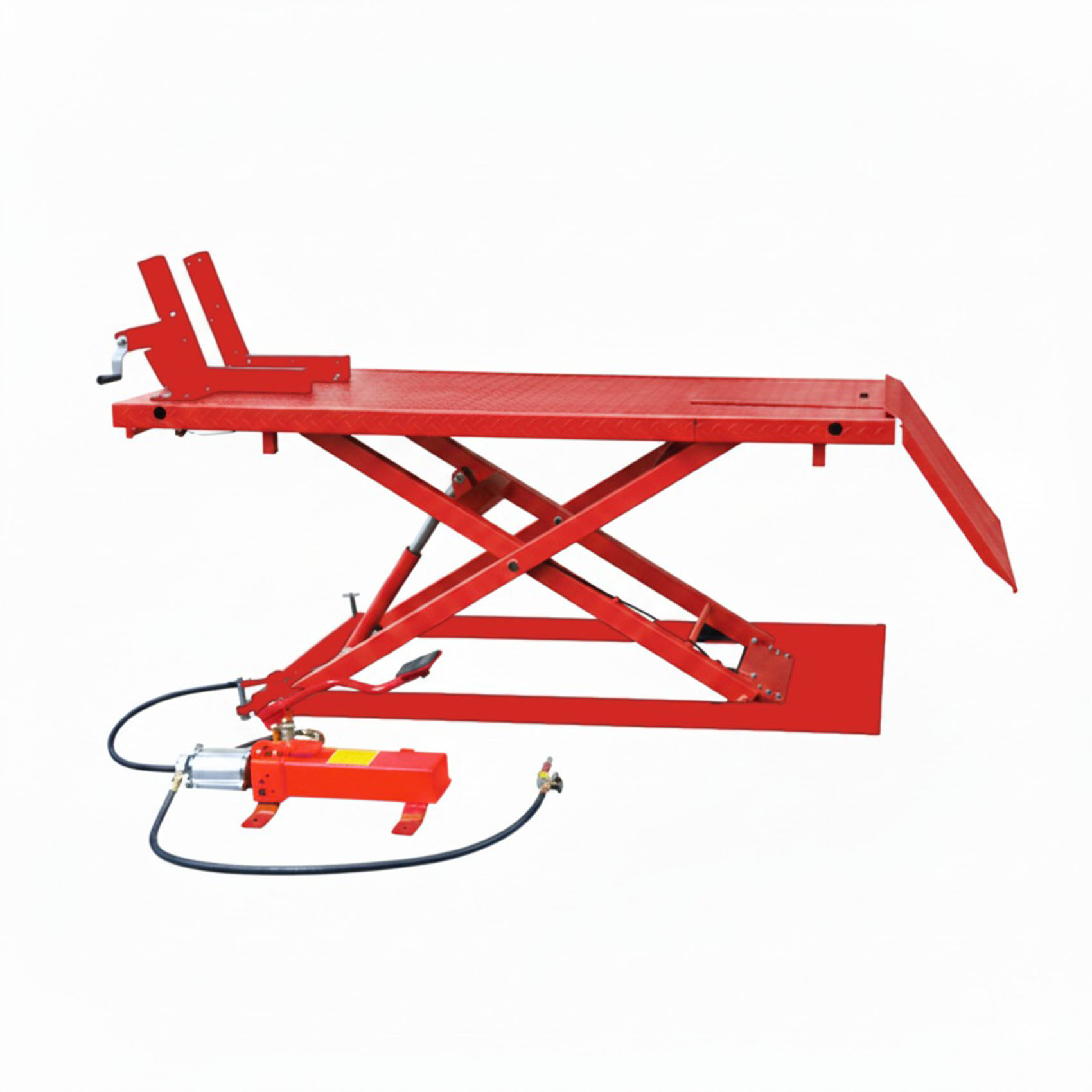 PIONEER 680KG MOTORCYCLE LIFT 1501 | 180MM TO 850MM LIFTING RANGE | GARAGE - WORKSHOP