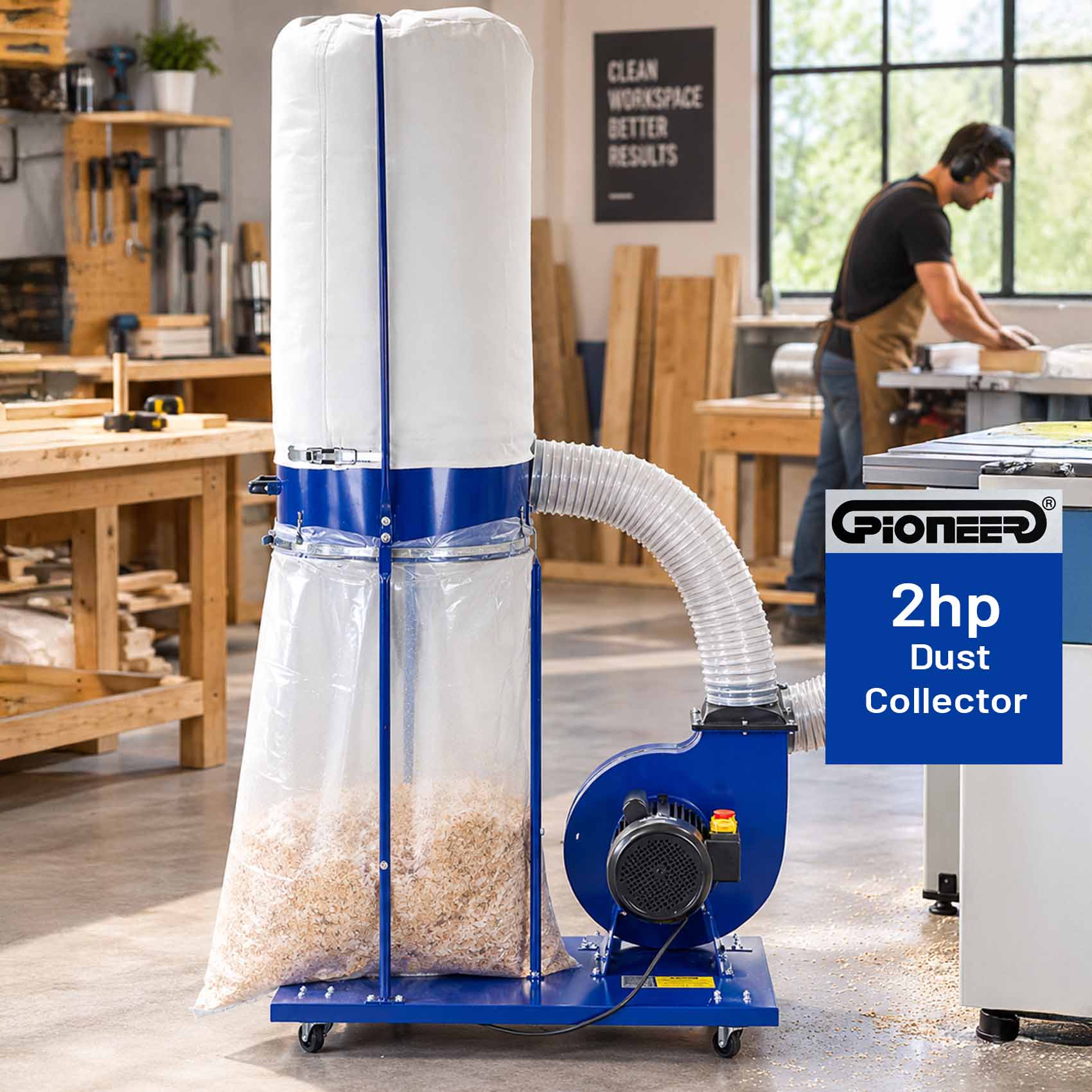 PIONEER DUST COLLECTOR FM-300 106-020 WITH SINGLE INLET6291116312772_810.jpg