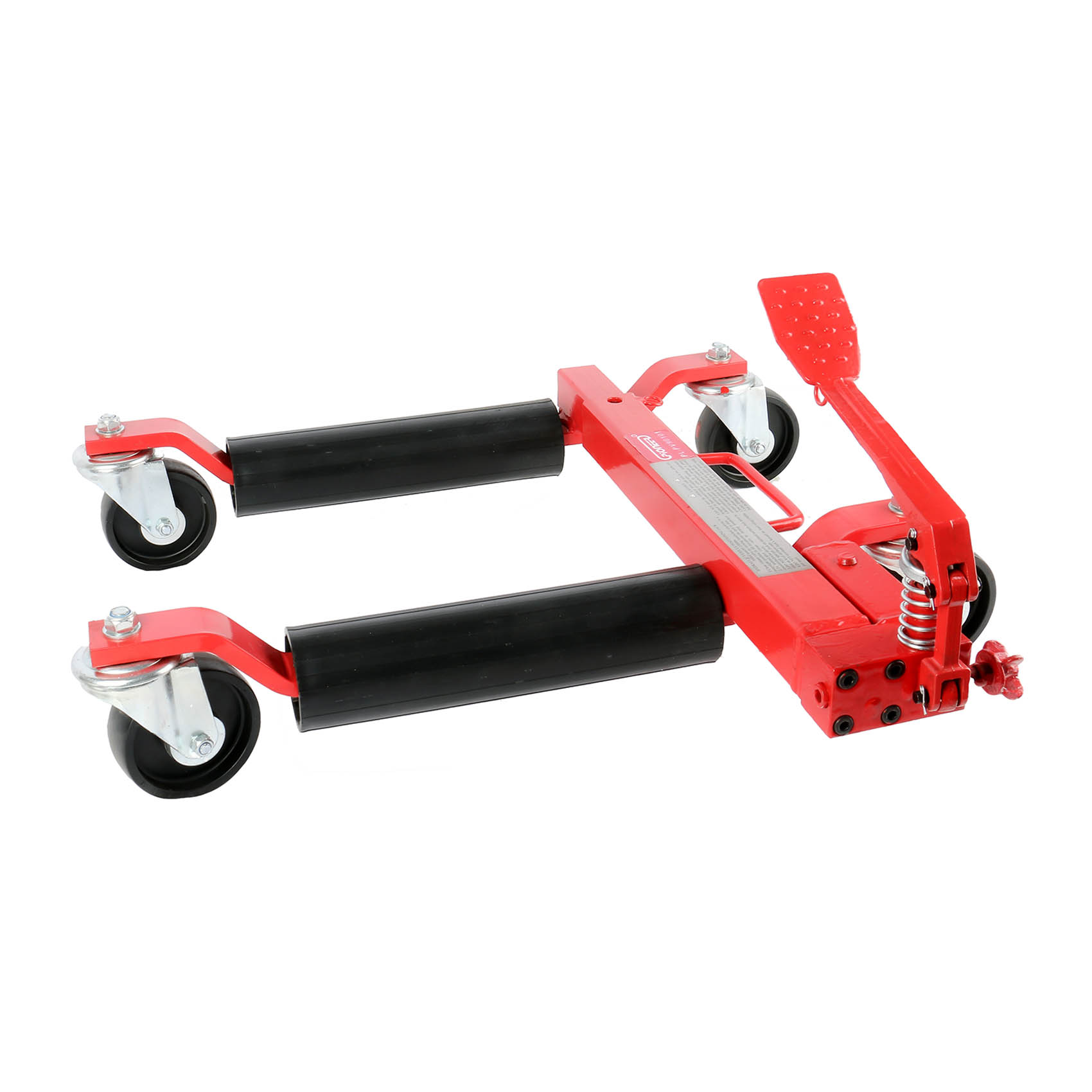 PIONEER 9" WHEEL DOLLY GO JACK 1500LBS HYDRAULIC ADJUSTABLE VEHICLE POSITION JACK PL-PV901012 | FOR CAR -TIRE -JACK HEAVY DUTY BALL BEARINGS SKATE FOR VEHICLE CAR AUTO REPAIR MOVING