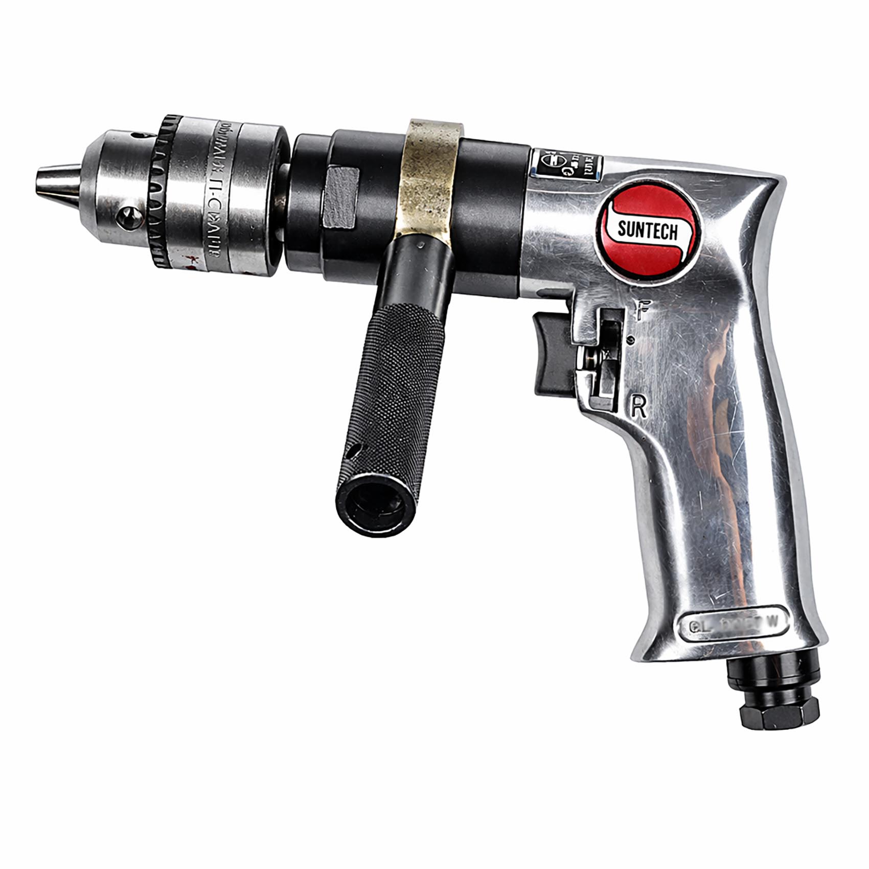 SUNTECH 1/2" REVERSIBLE AIR DRILL SM-704 | 1/4" NPT | 800 RPM | 4 CFM | PNEUMATIC TOOLS FOR DIY FURNITURE MACHINE PRODUCTION MAINTENANCE | PROFESSIONAL TOOL | MADE IN TAIWAN