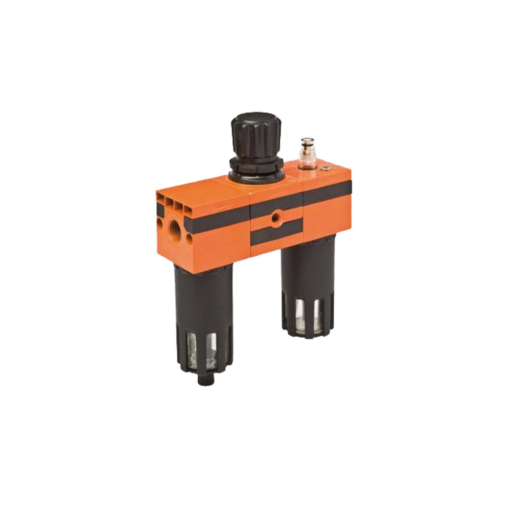 FG 1/2" FILTER + REGULATOR + LUBRICATOR FRL3M | PNEUMATIC TOOL | FILTER SOLID AND LIQUID PARTICLES | CAN BE RECONFIGURED TO SUIT YOUR NEEDS | MADE IN ITALY