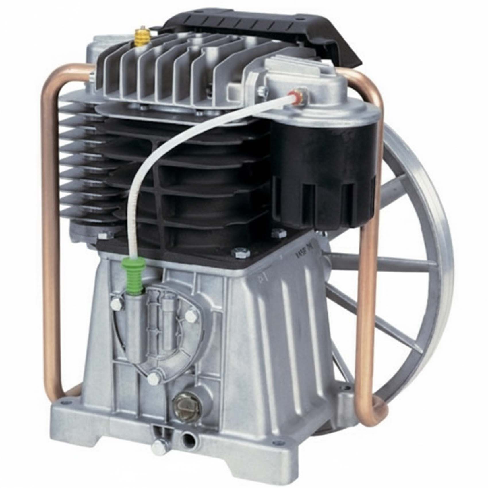 FIAC 10 BAR PUMPING UNIT FOR AIR COMPRESSOR AB858 BELT DRIVEN PUMPS 1123020555 | COMPRESSOR HEAD | COMPRESSOR PUMP | MADE IN ITALY