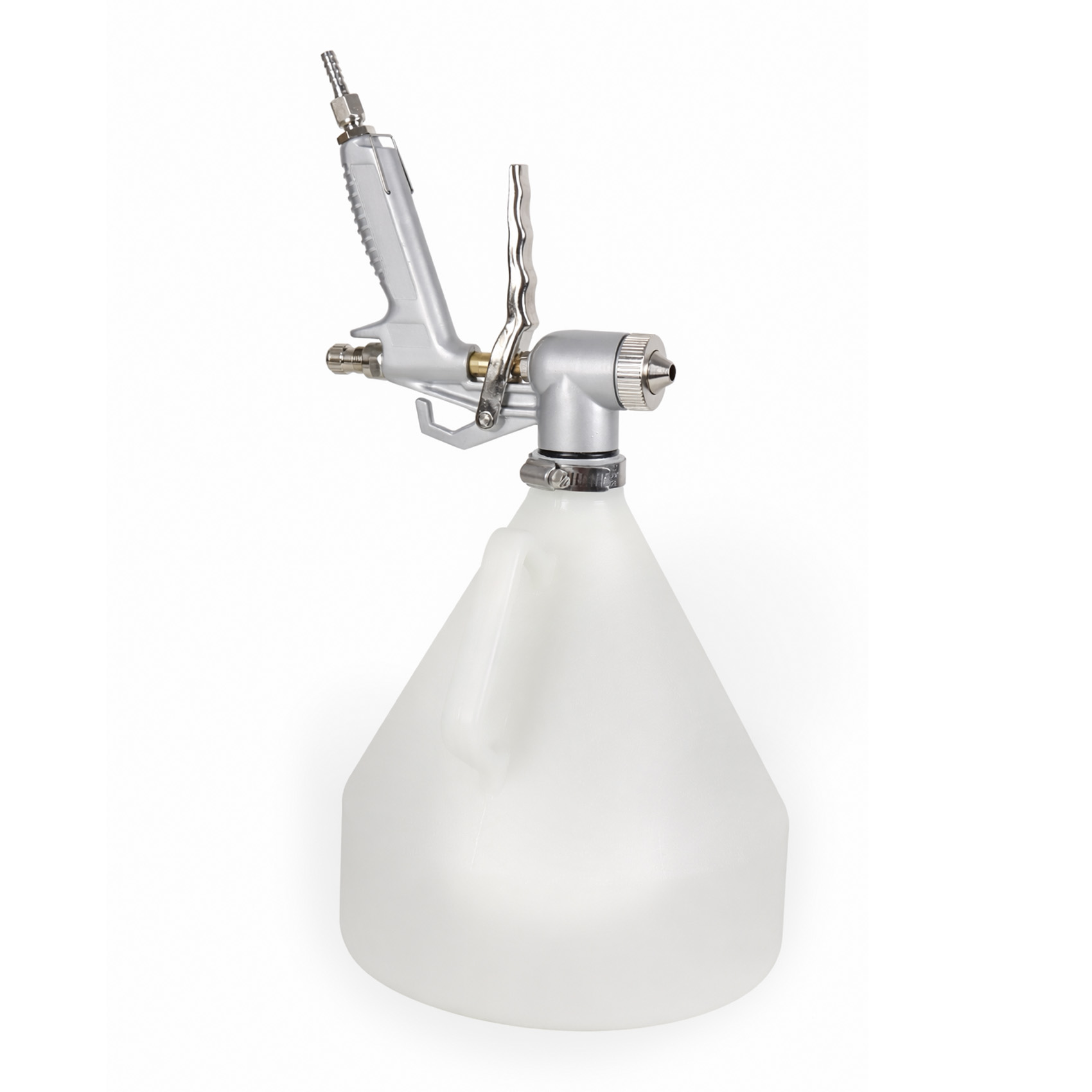 GTT 5.5L EPOXY AIR TEXTURE GUN PLASTIC HOPPER H825W-P | PROFFETIONAL PNEUMATIC AIR PAINTING TOOLS | SPRAY ANY LIQUID MATERIAL | CEILING AND WALL TEXTURES, COATINGS, PAINT AND MORE | MADE IN TAIWAN