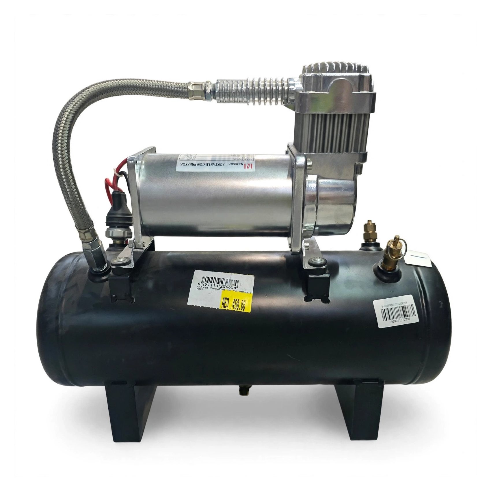 NAMSON 1.5 GALLON-5.6L 12V ELECTRICAL PORTABLE AIR COMPRESSOR YF674 WITH 200 PSI -13BAR MAXIMUM WORKING PRESSURE6295123302085_457.jpg