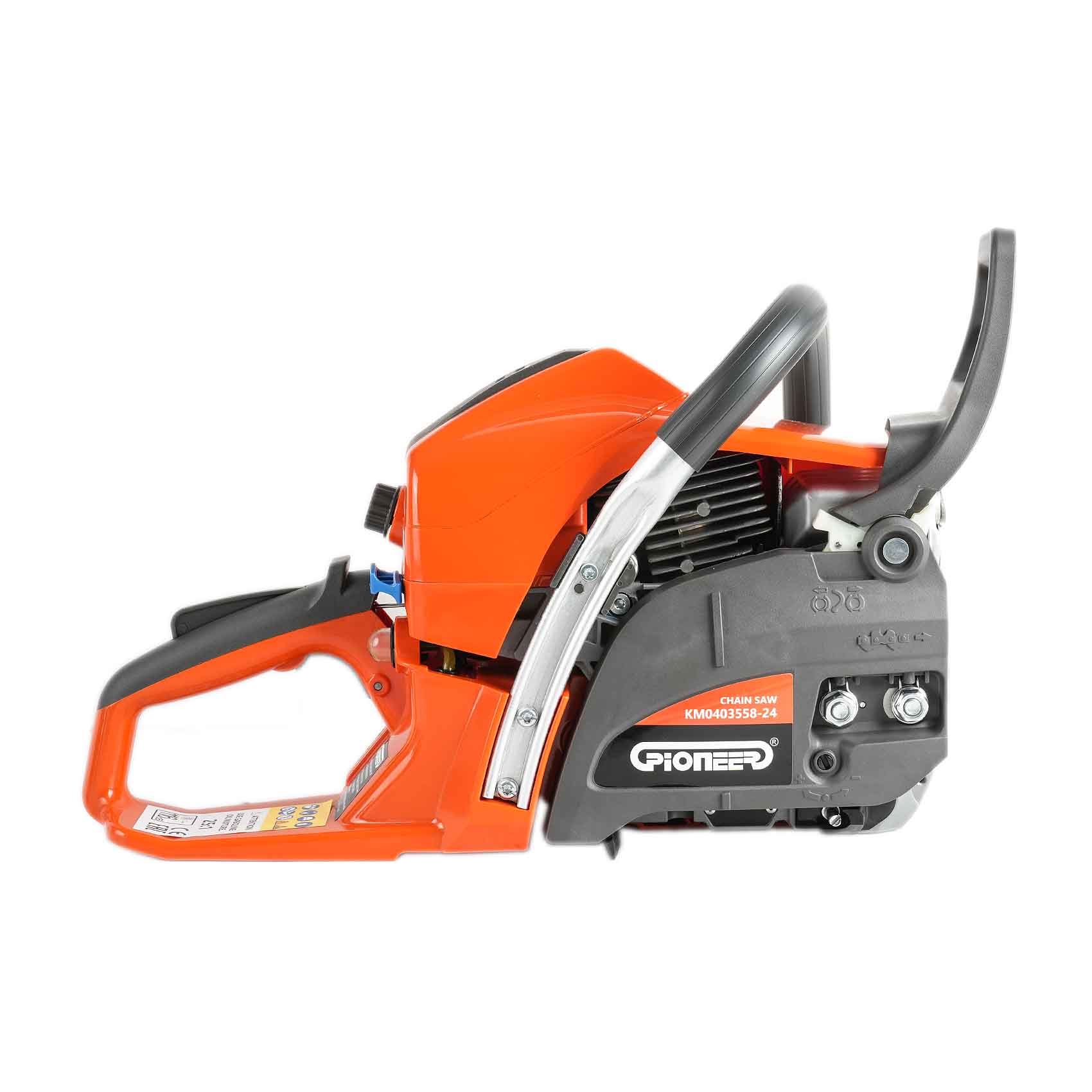 PIONEER KNK 24" GASOLINE CHAIN SAW 520ML KM0403558-24 2.6KW | IDEAL FOR SMALL HOUSEHOLD JOBS| GARDEN POWER TOOLS - Image 2