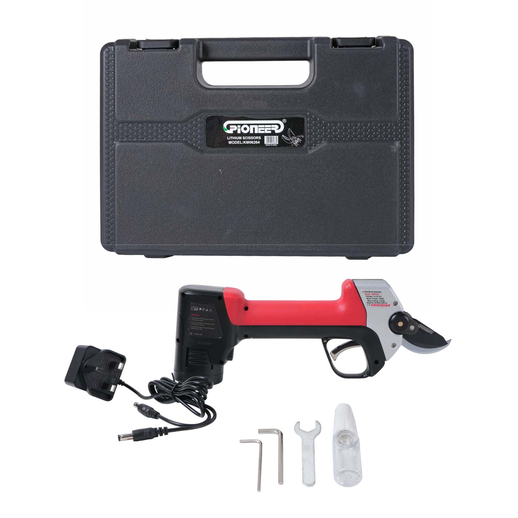 PIONEER KNK 2.8CM RECHARGE SCISSORS 14.4V KM06264 2.5AH ELECTRIC SHEAR | GARDEN POWER TOOLS - Image 4