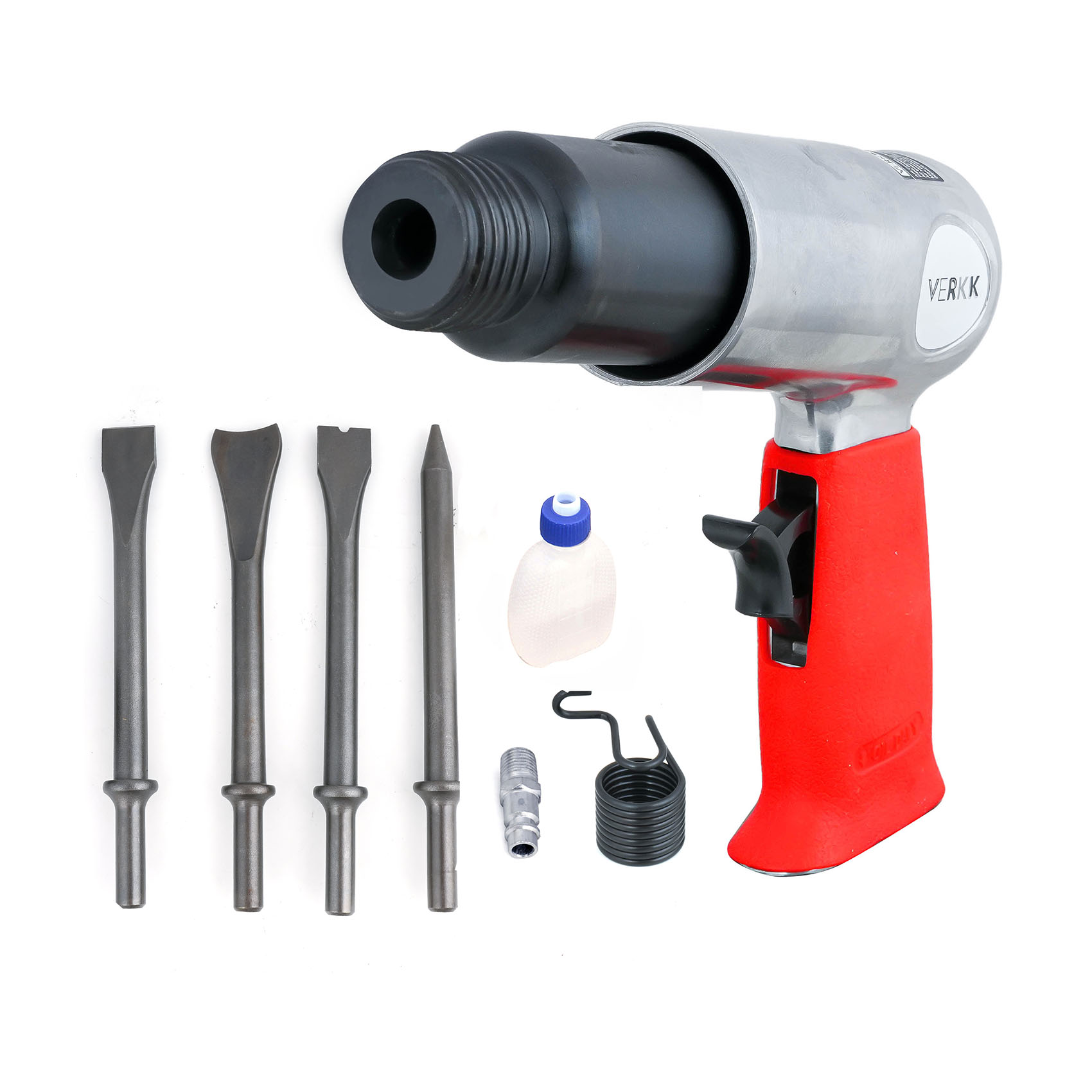 VERKK 2/5" AIR CHISEL 2 HP RP7622 | 2.3 CFM | 3500 RPM | BORE 3/4" | HOME USE - SHOPE AND MORE | PNEUMATIC AIR POWER TOOL | GARAGE TOOLS | WORKSHOP EQUIPMENTS
