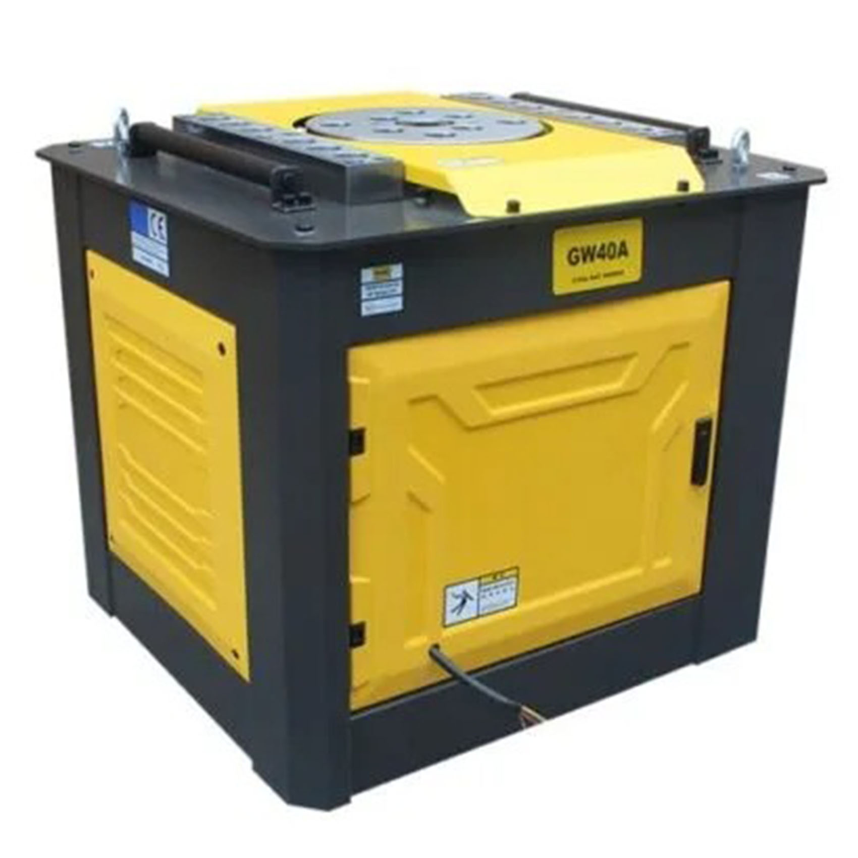 GUTE 40MM AUTOMATIC STEEL BAR BENDER MACHINE 3KW-4P GW40 | 4.68-9.63 RPM SPINDLE SPEED | 350MM DISK | 8-11 R/MIN DISC SPEED | 1430 R/MIN MOTOR SPEED