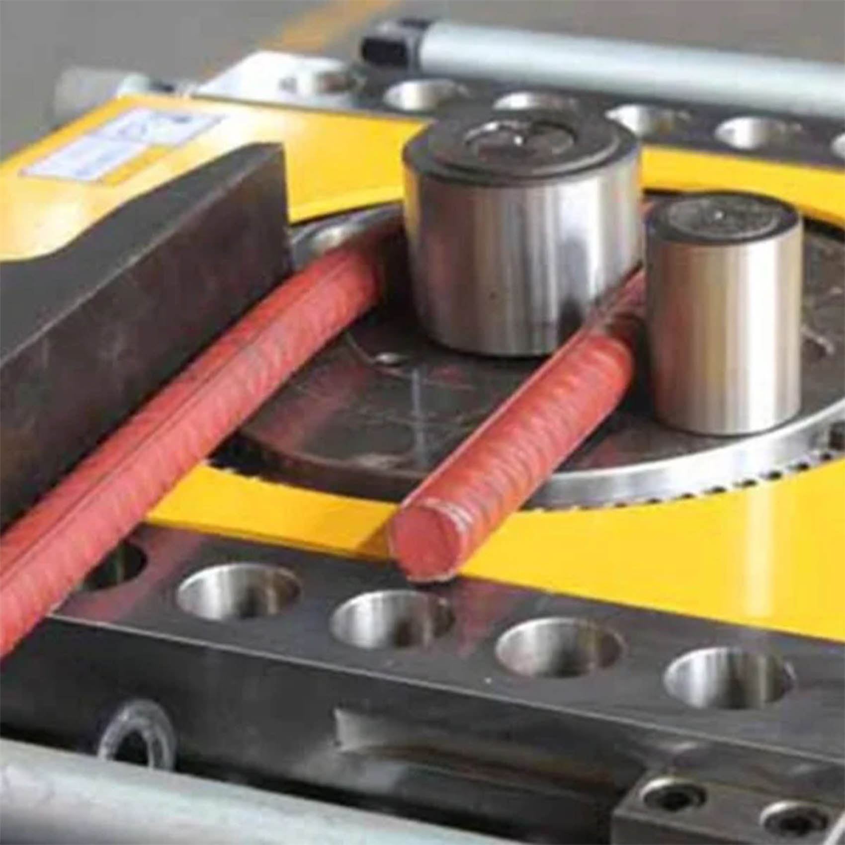 GUTE 40MM AUTOMATIC STEEL BAR BENDER MACHINE 3KW-4P GW40 | 4.68-9.63 RPM SPINDLE SPEED | 350MM DISK | 8-11 R/MIN DISC SPEED | 1430 R/MIN MOTOR SPEED - Image 4