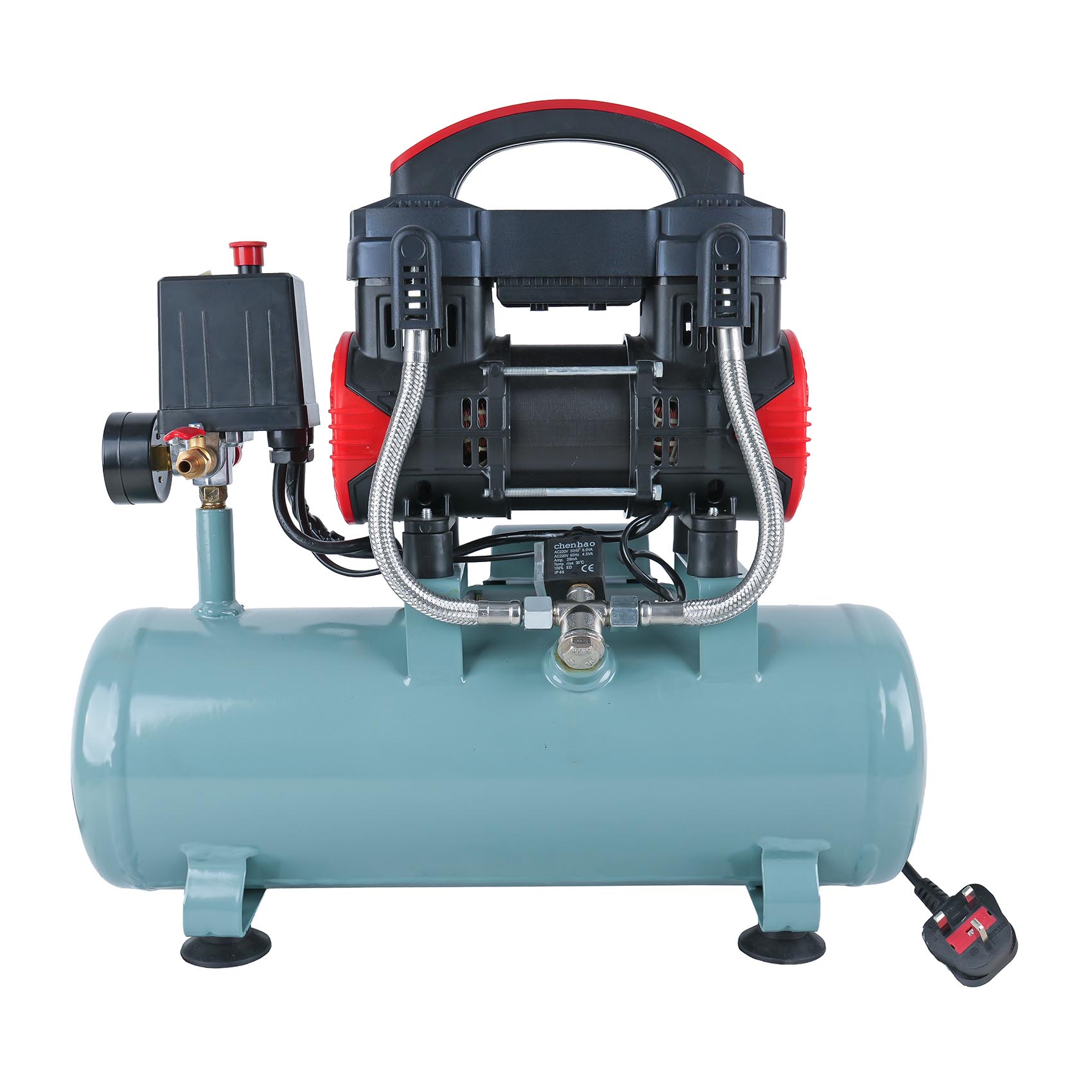 VERKK FAST1010EU ELECTRIC FAST OIL-FREE AIR COMPRESSOR 1.0HP 10L TANK 220-240V 50HZ 116PSI 8BAR MAX PRESSURE6295123352417_491.jpg