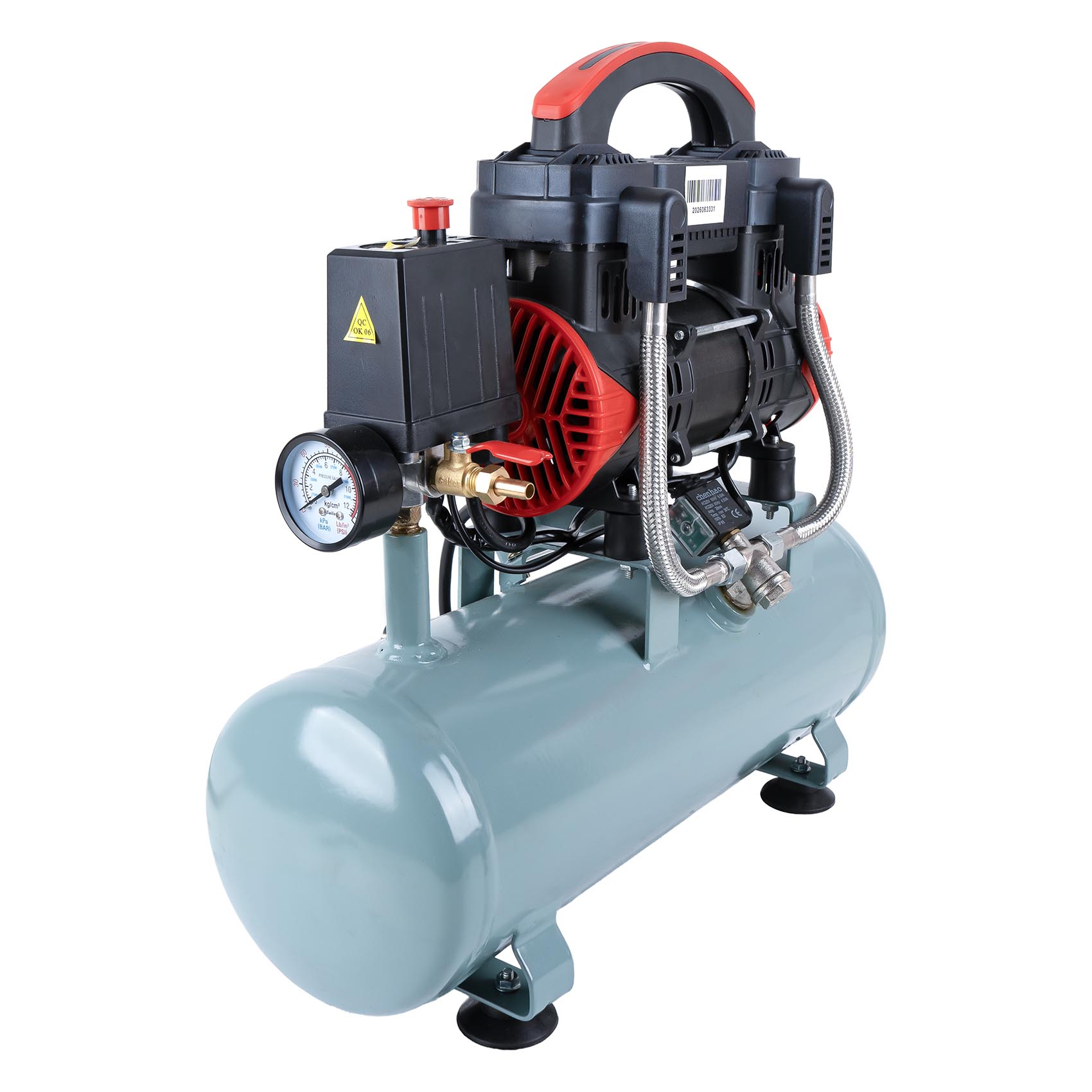 VERKK FAST1010EU ELECTRIC FAST OIL-FREE AIR COMPRESSOR 1.0HP 10L TANK 220-240V 50HZ 116PSI 8BAR MAX PRESSURE6295123352417_958.jpg