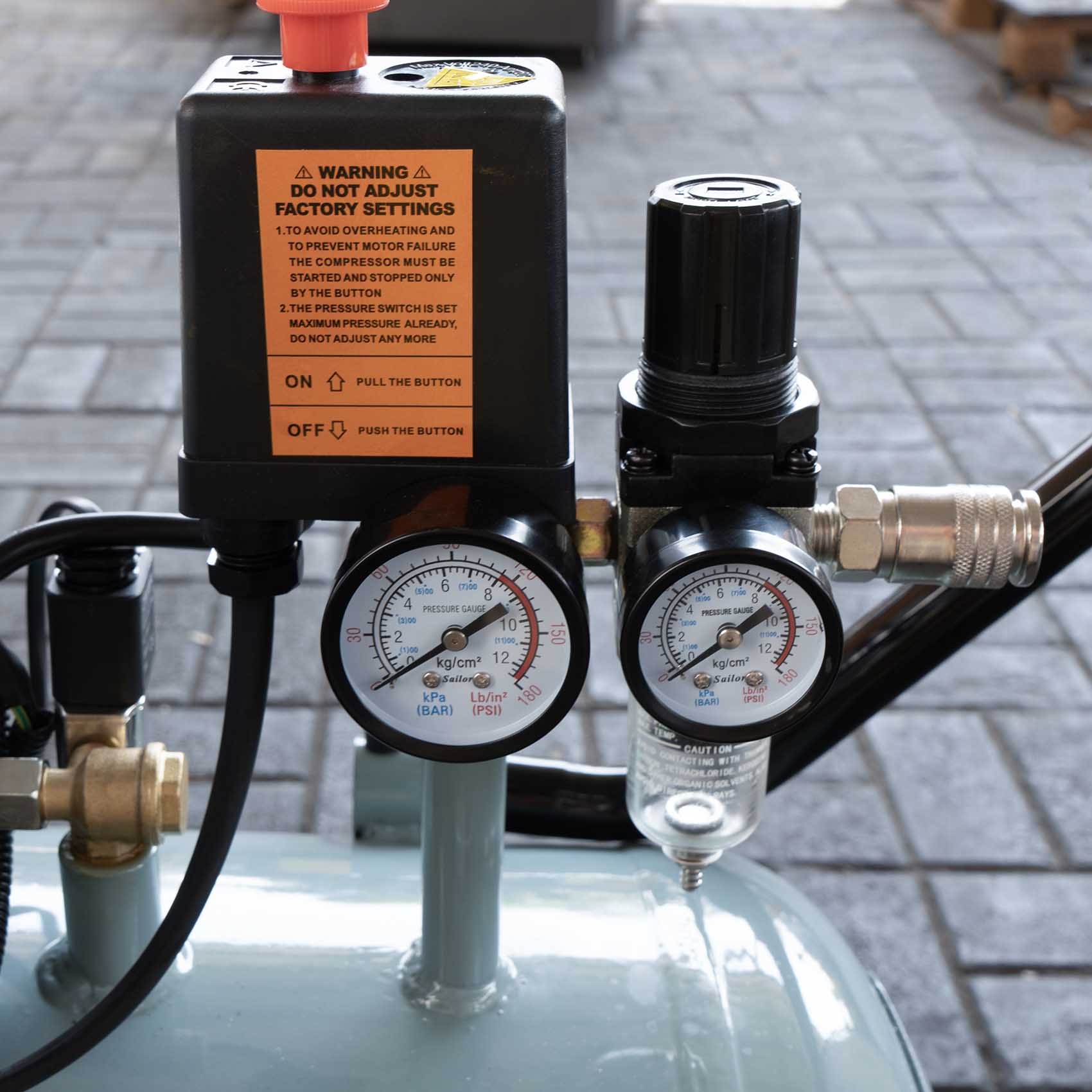 VERKK OF30100EU ELECTRIC SILENT OIL-FREE AIR COMPRESSOR 3.0HP 100L TANK 220-240V 50HZ 116PSI 8BAR MAX PRESSURE6295123352448_281.jpg