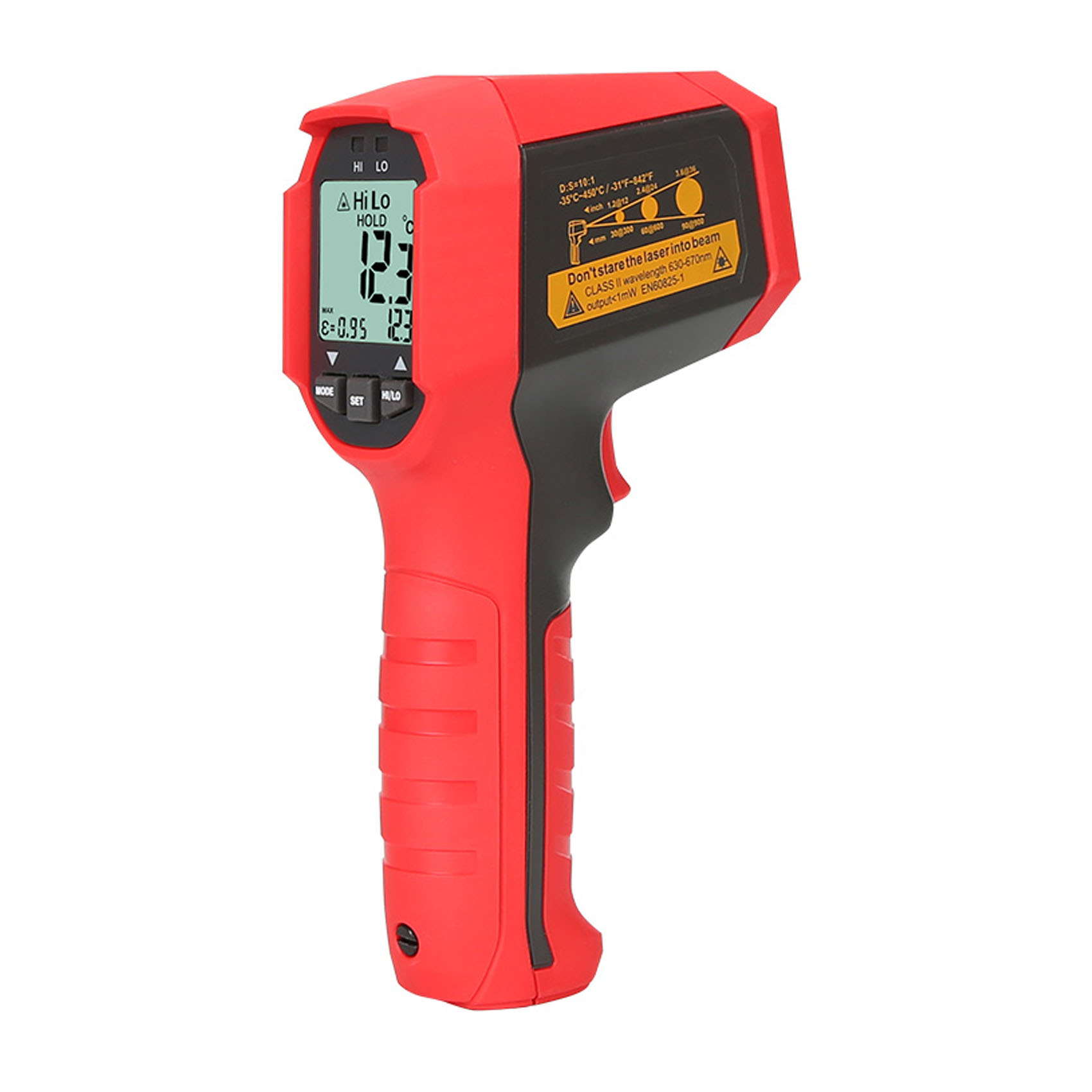 UNI-T INFRARED THERMOMETER PROFESSIONAL UT309A | 3M DROP PROOF | DETERMINE SURFACE TEMPERATURE THROUGH MEASURING INFRARED ENERGY RADIATED BY THE TARGET SURFACE | RAPID RESPONSE RATE OF 250MS | MULTIPLE SCANNING MODES