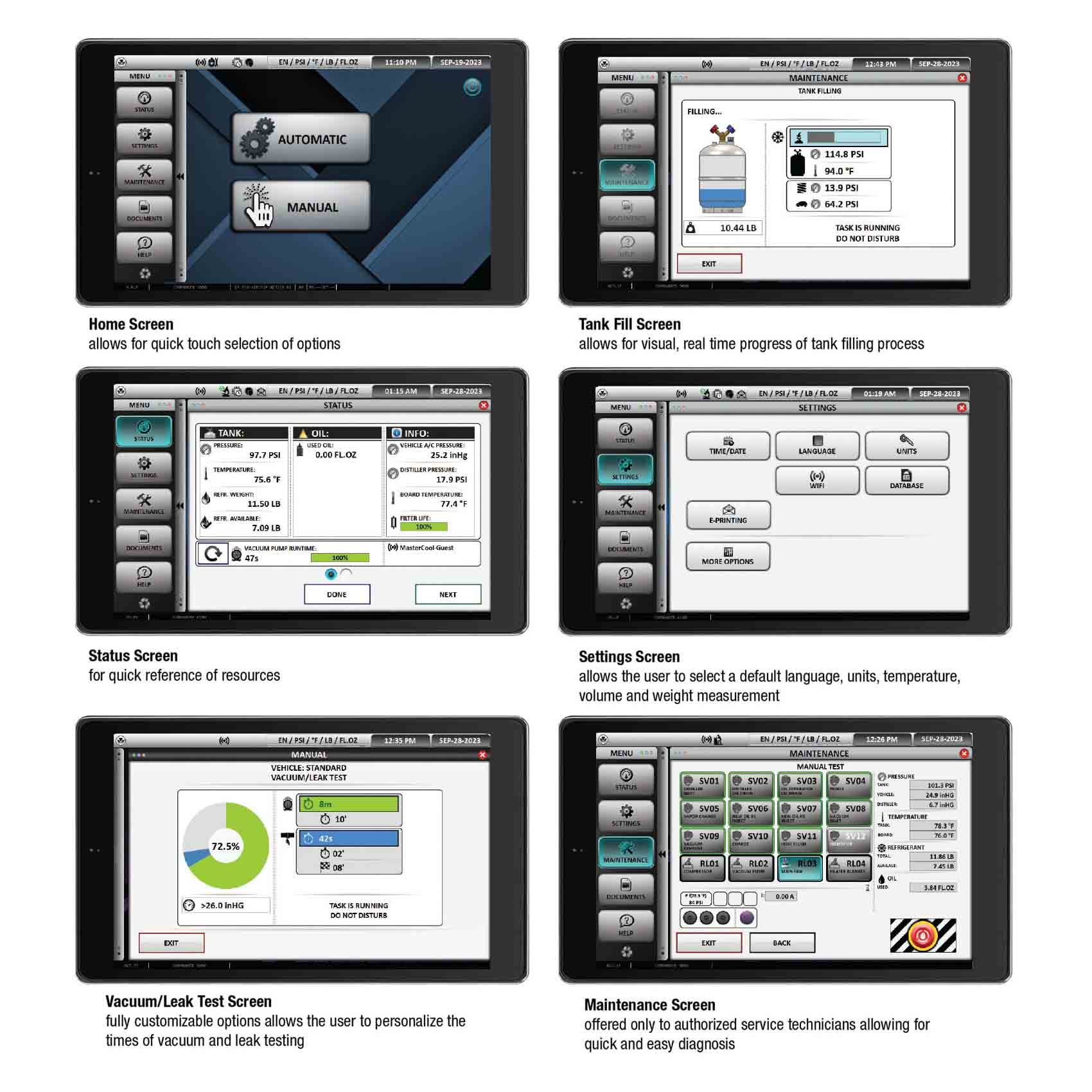 MASTERCOOL R1234YF AUTOMATIC HYBRID RRR MACHINE COMMANDER 4100-E-X700376136913_376.jpg