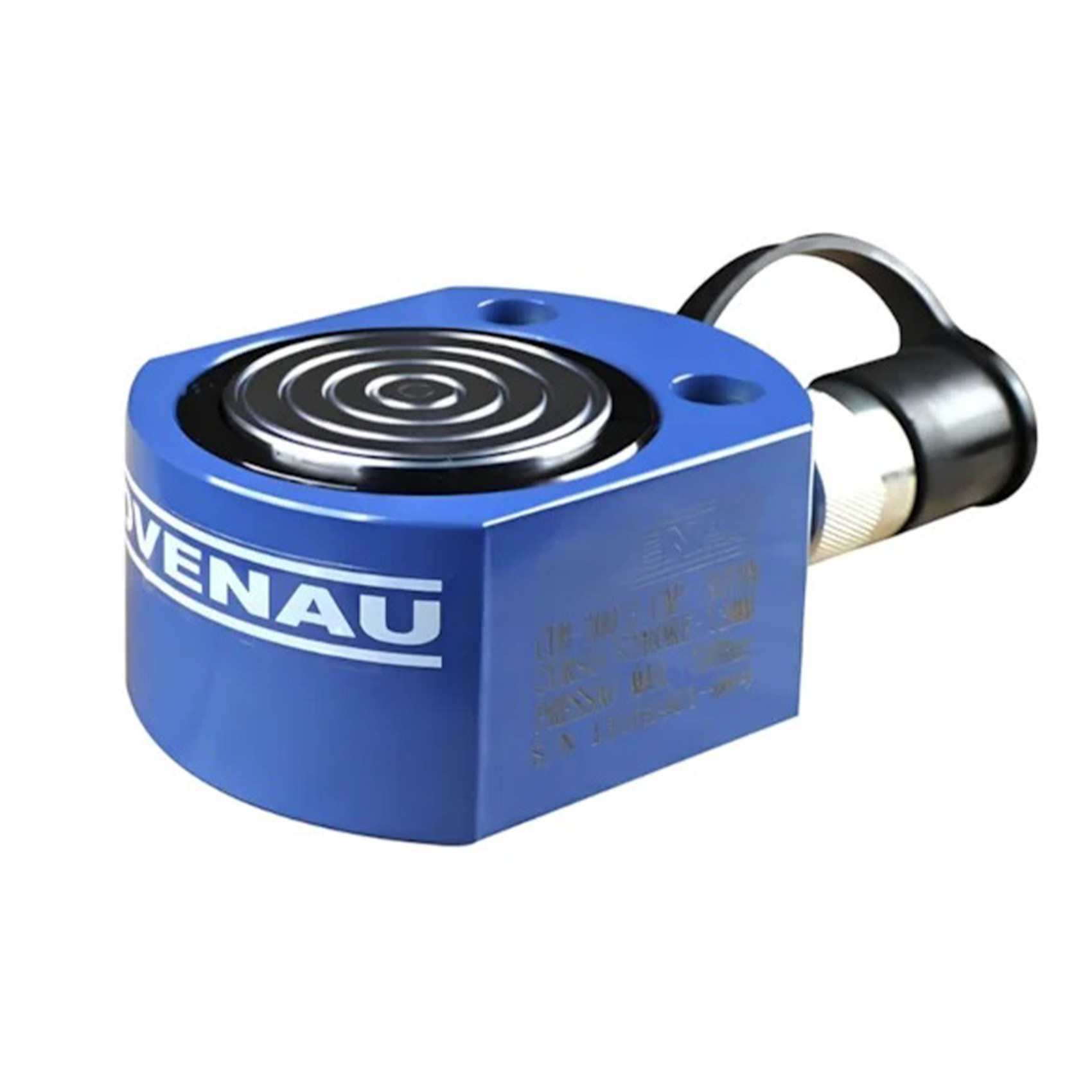 BOVENAU 150 TON HYDRAULIC CYLINDER JACK ULTRA LOW AND COMPACT CUB150016 | 16MM - 215x190MM  | COMPACT DESIGN ALLOWS IT TO FIT TIGHT SPACES WHERE NORMAL BOTTLE JACKS CANNOT FIT | PROFESSIONAL QUALITY | GARGE, WORKSHOP, REPAIR SHOP | MADE IN BRAZIL