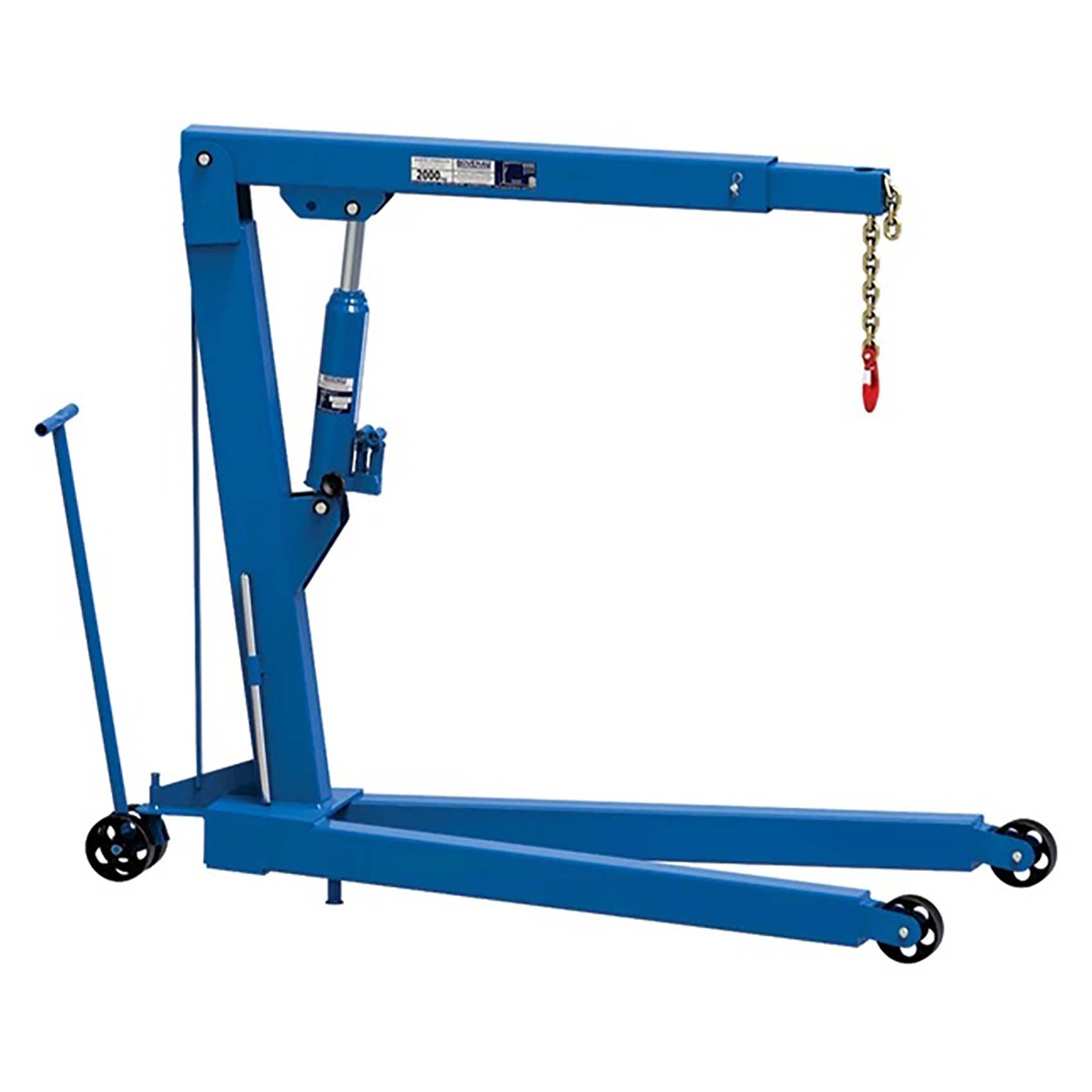 BOVENAU 3 TON HYDRAULIC FLOOR CRANE G3000E | GARAGE - WORKSHOP | IDEAL FOR LIFTING AND LOAD ENGINES | MADE IN BRAZIL
